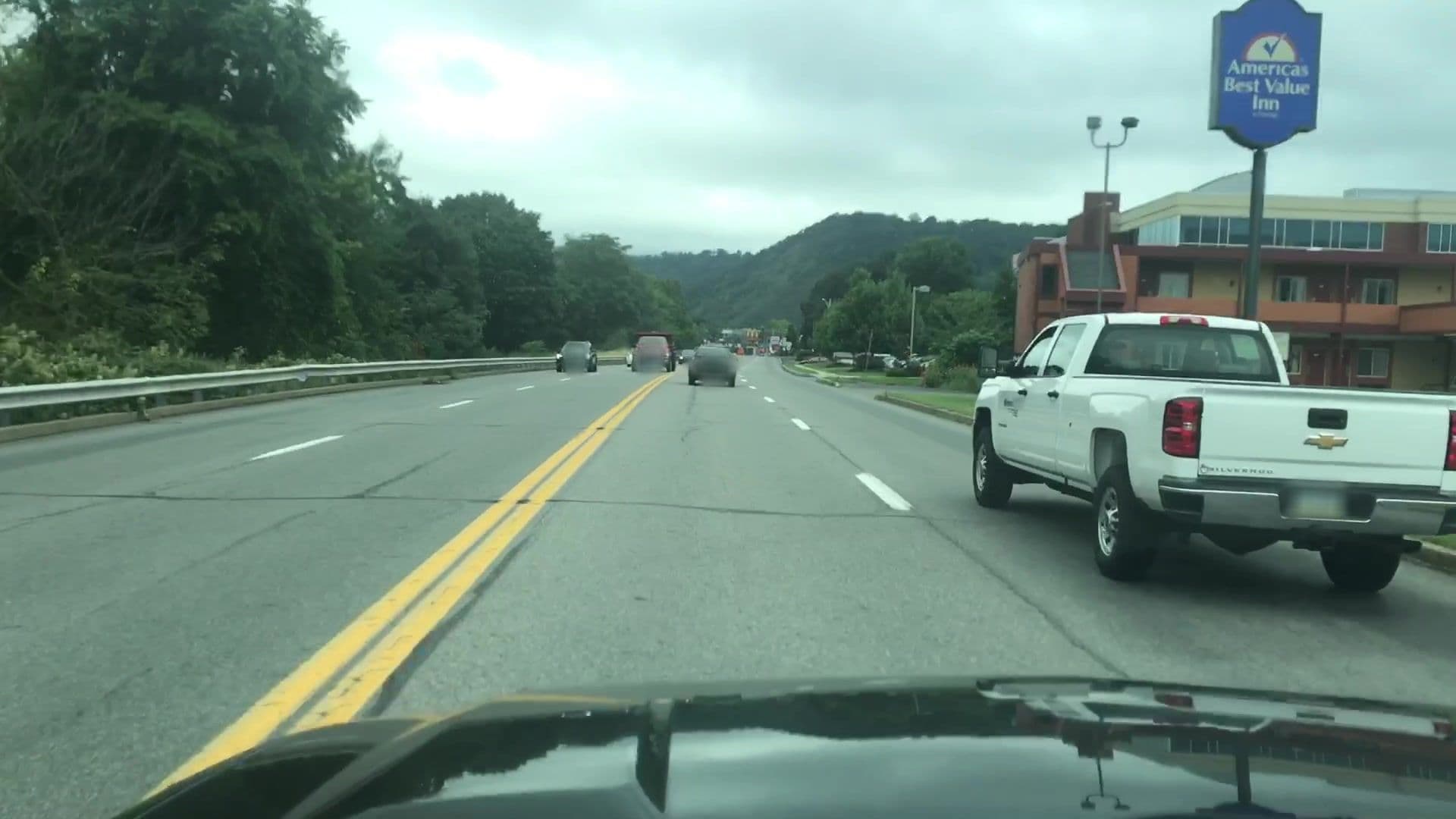 Street view near Americas Best Value Inn Harrisburg, Enola — © lvl5 (CC BY-SA · Mapillary)