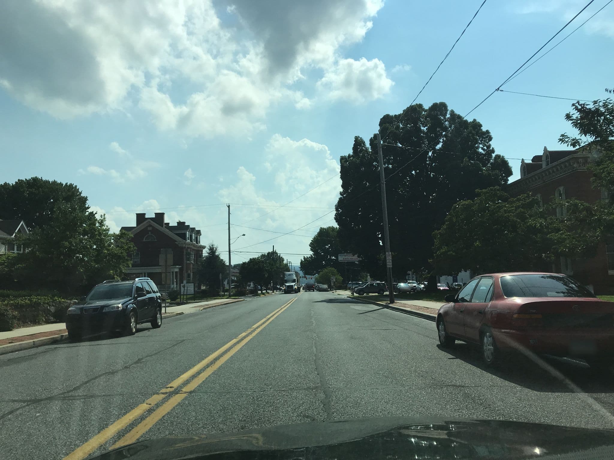 Street view near Hermansader's Victorian Mansion B&B, Mountville — © mdroads (CC BY-SA · Mapillary)