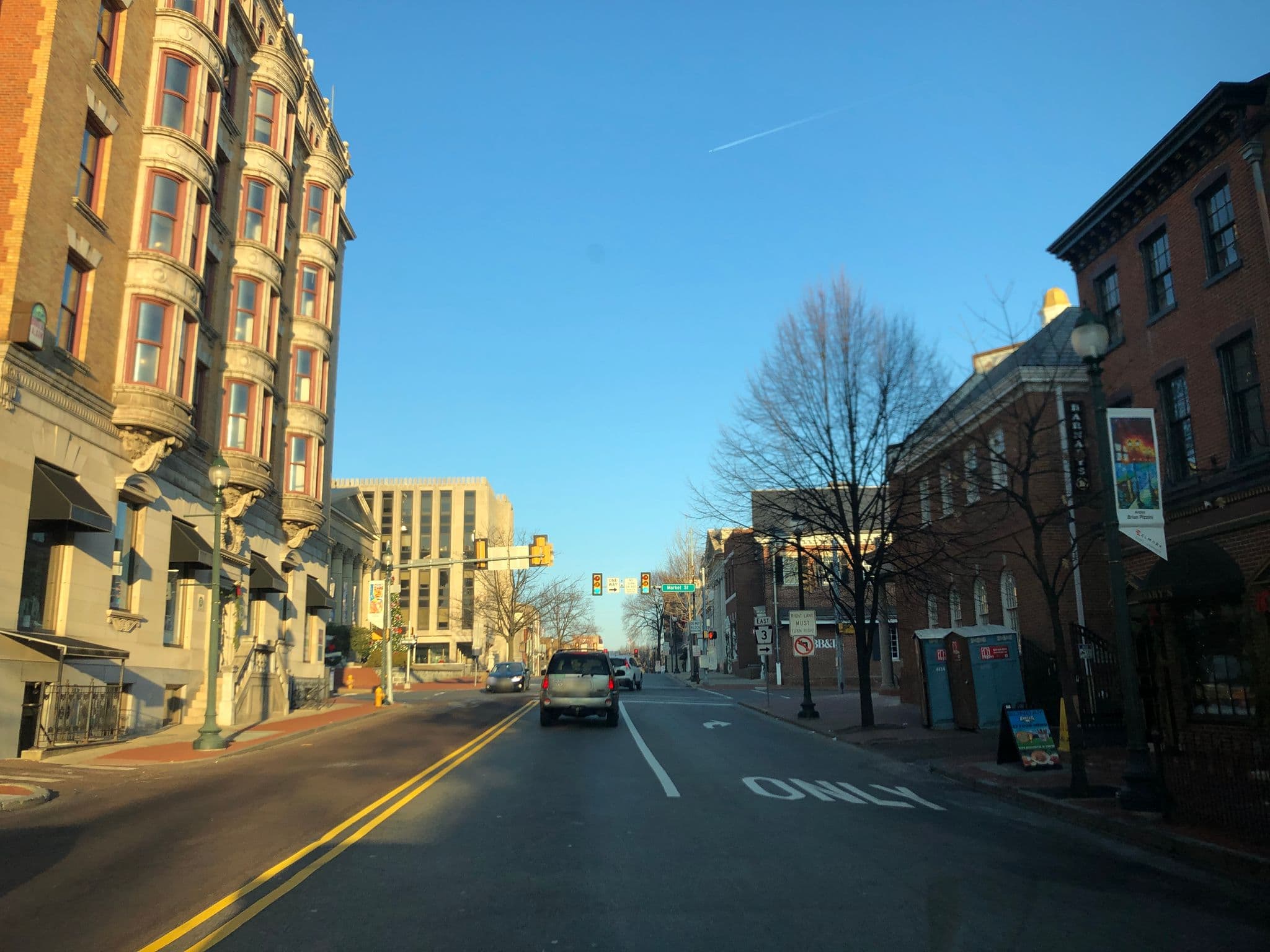 Street view near Chéz Segovís, West Chester — © cspiotta884 (CC BY-SA · Mapillary)
