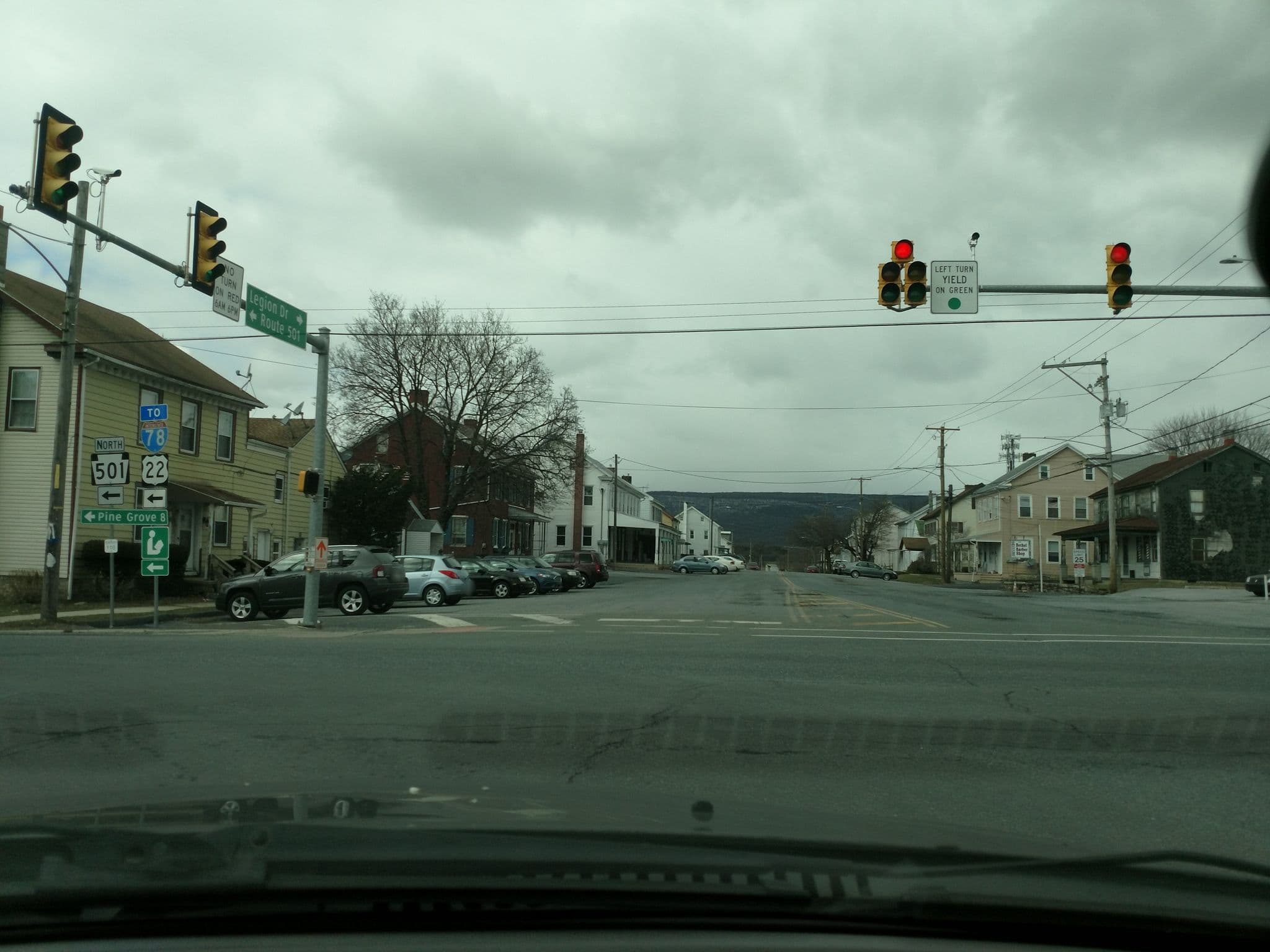 Street view near spaciois 9BR Mountain Lodge, Myerstown — © roadsguy (CC BY-SA · Mapillary)