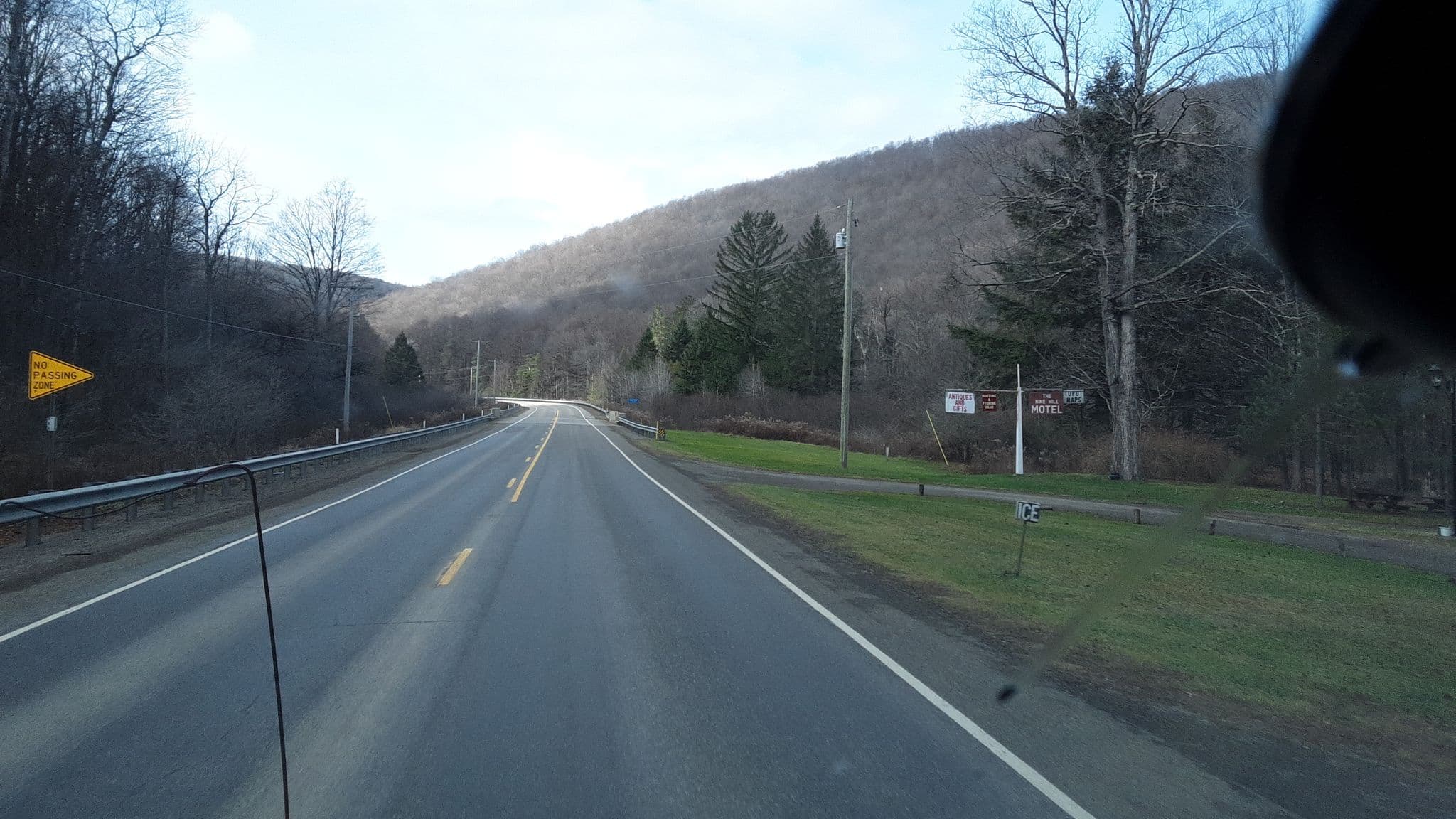 Street view near Nine Mile Lakeside Cottages Motel, Galeton — © jbthemilker (CC BY-SA · Mapillary)