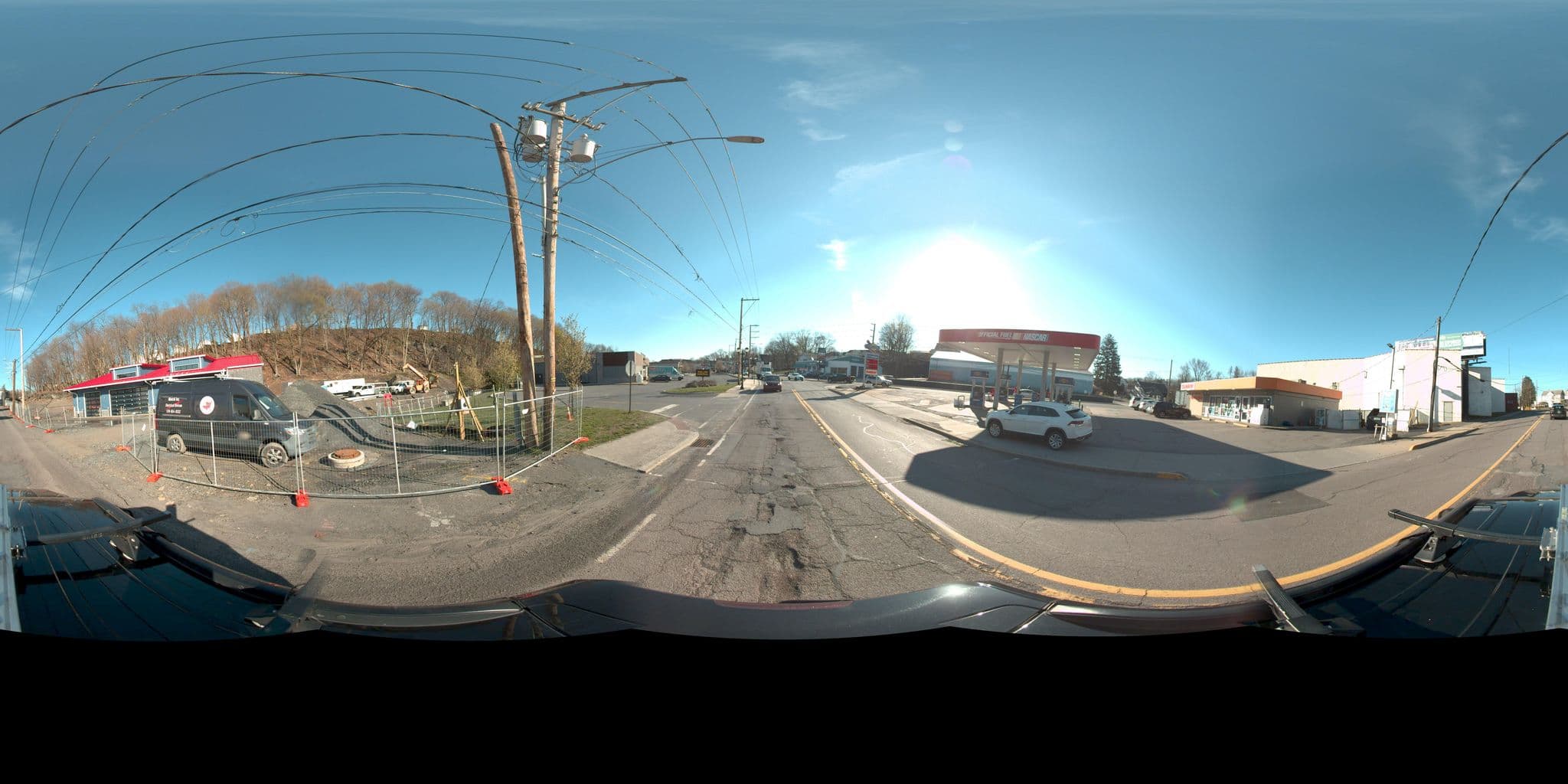 Street view near Triangle Motel, Browntown — © rking (CC BY-SA · Mapillary)
