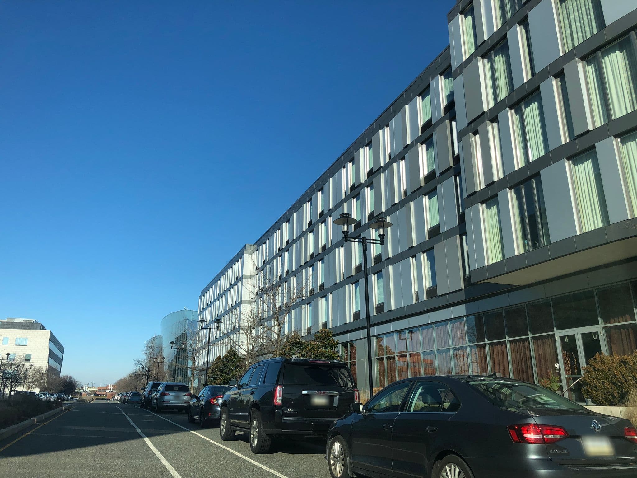 Street view near Courtyard by Marriott Philadelphia South at The Navy Yard, Lower Moyamensing — © sydneyheidt (CC BY-SA · Mapillary)