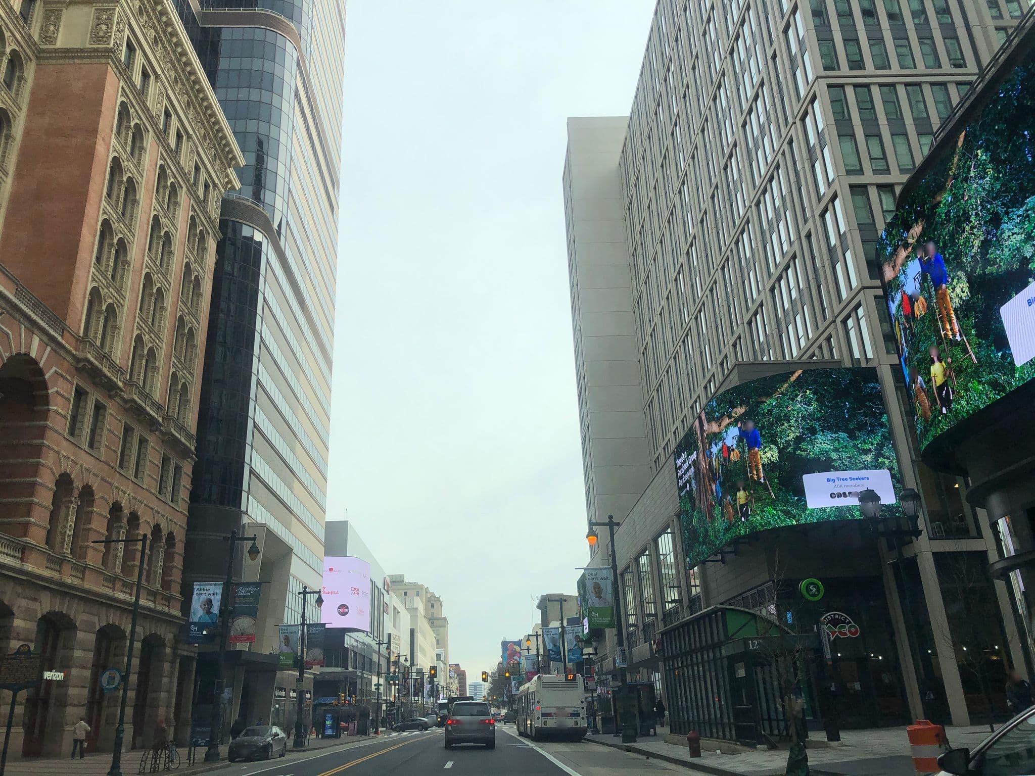 Street view near Marriott Towers Suite 9927, Center City — © agreen824 (CC BY-SA · Mapillary)