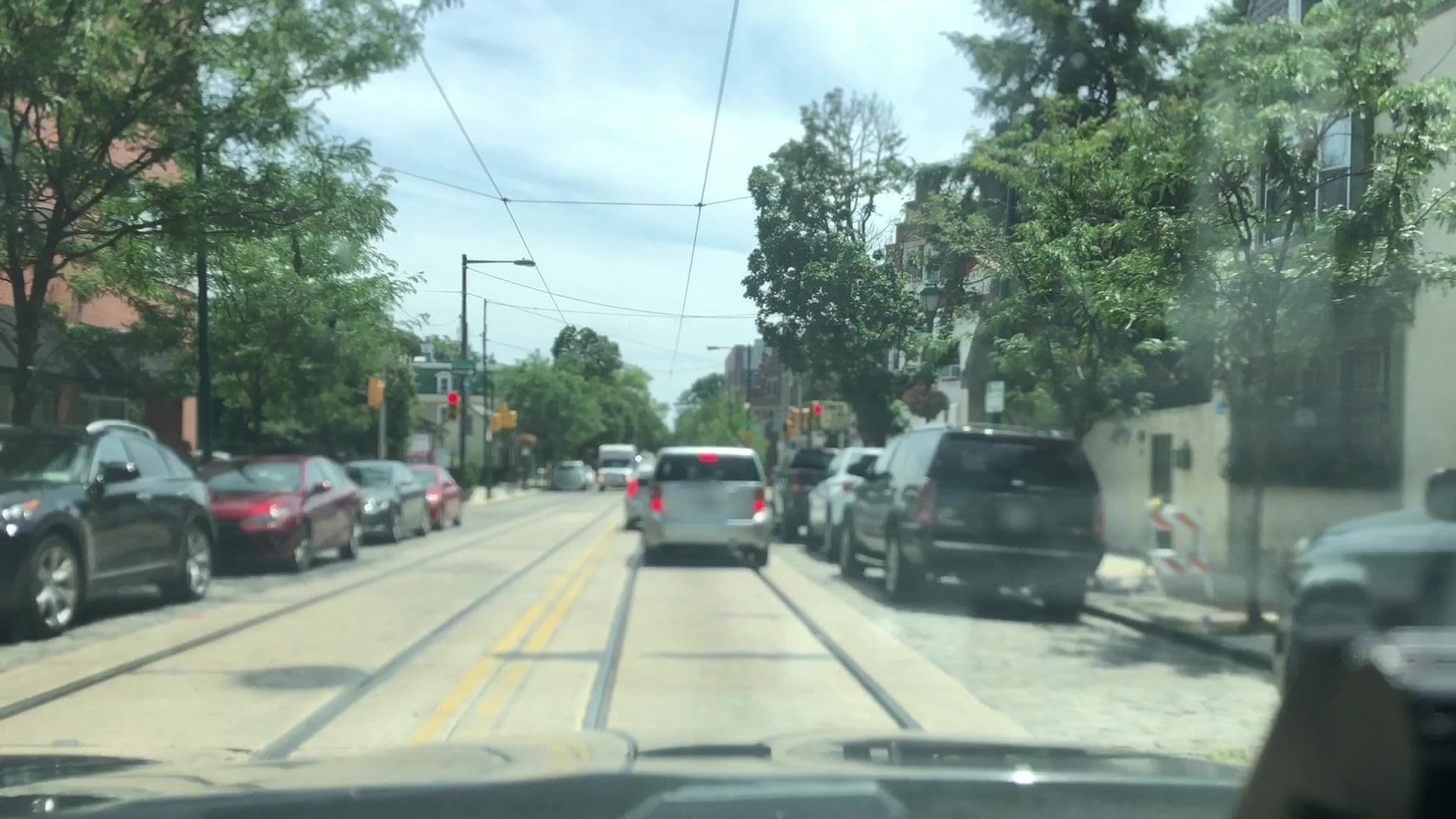 Street view near The Westview, West Mount Airy — © lvl5 (CC BY-SA · Mapillary)