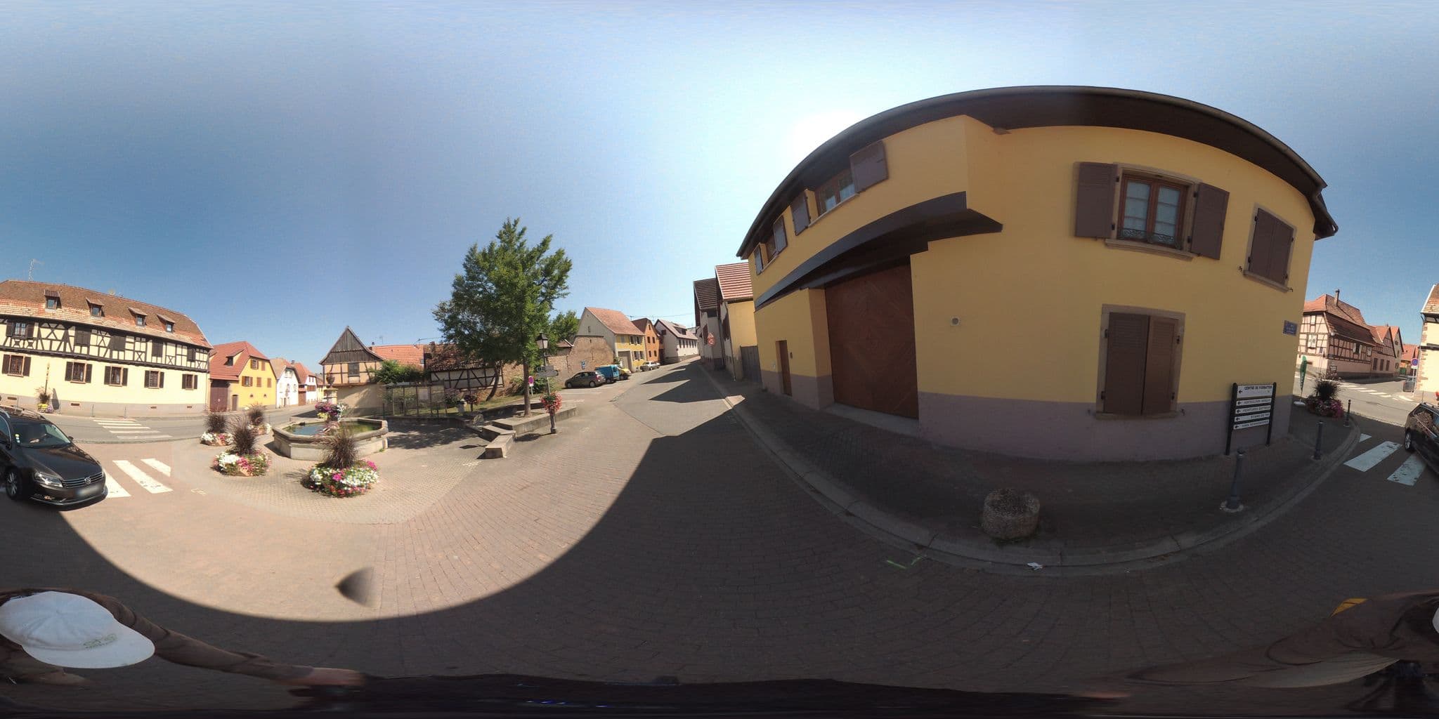 Street view near Gîte Schweitzer, Bischoffsheim — © geovelo (CC BY-SA · Mapillary)