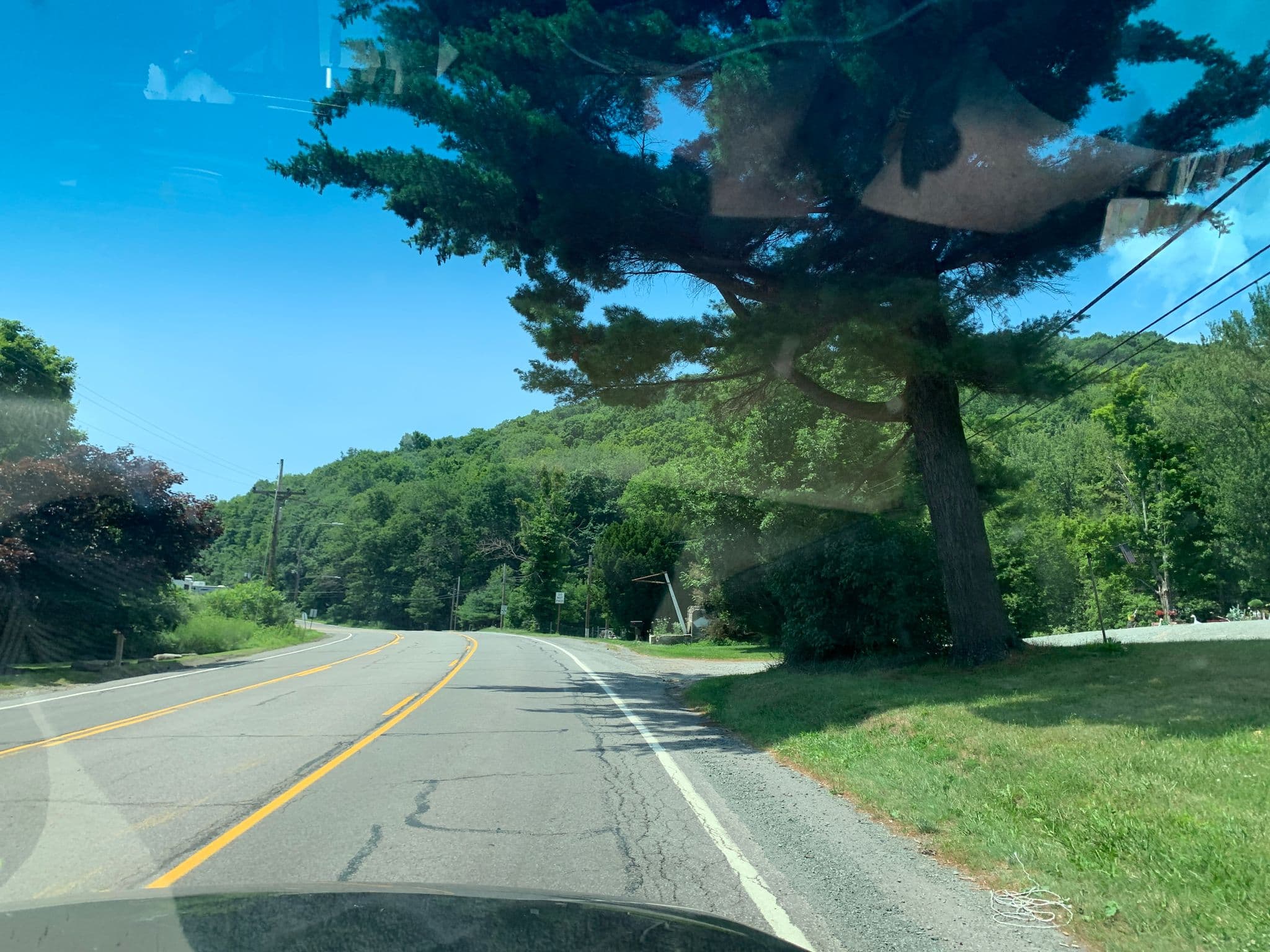Street view near Blue Stone Motel, Waymart — © mdroads (CC BY-SA · Mapillary)