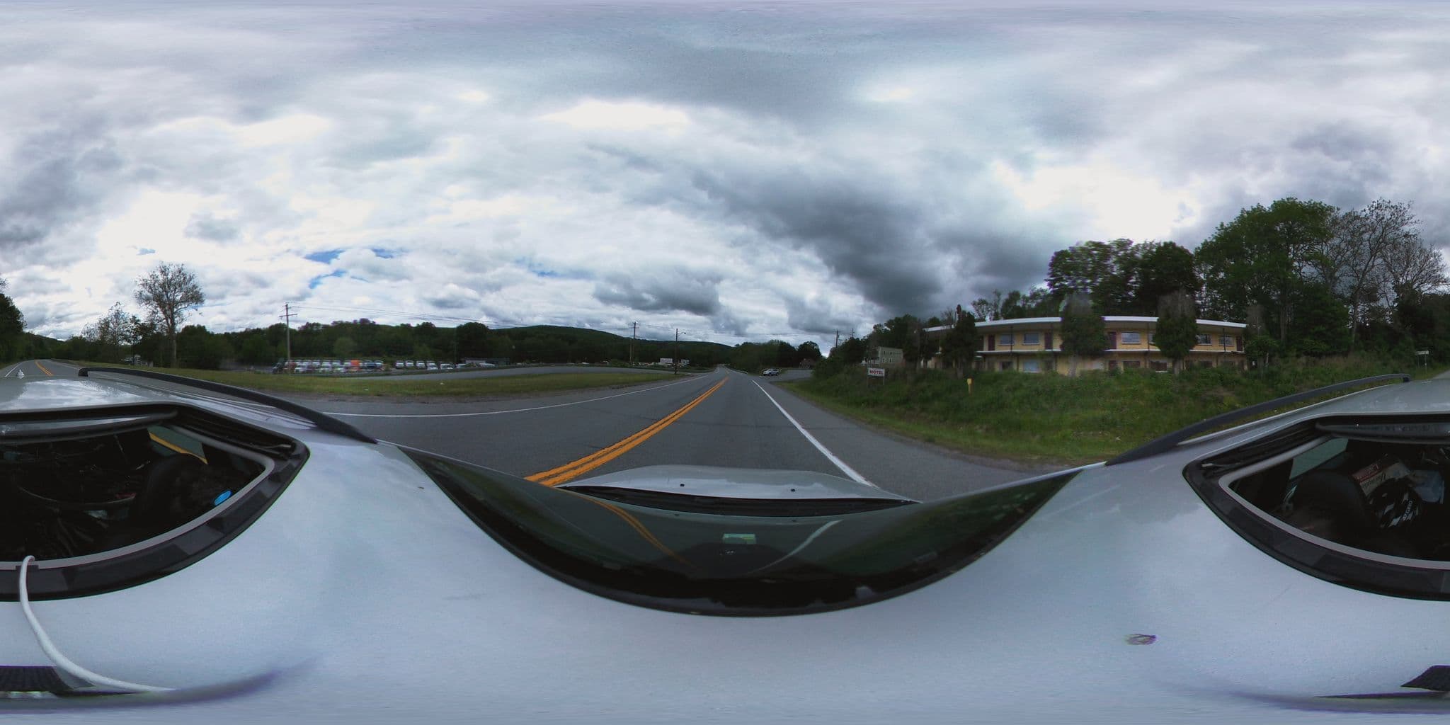 Street view near The "X", Sparrow Bush — © amahon (CC BY-SA · Mapillary)