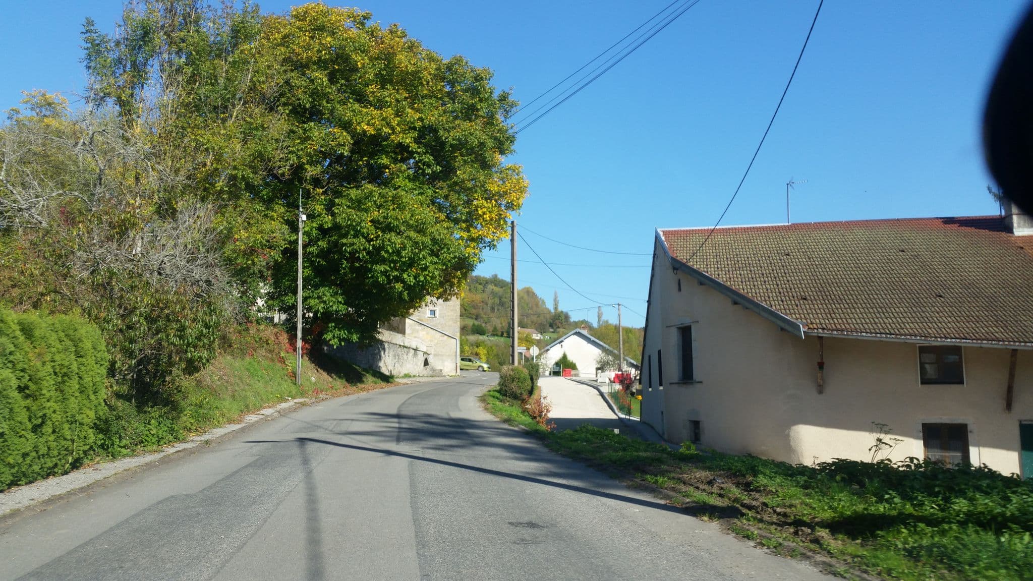 Street view near La ferme du Lize, Levier — © pyrog (CC BY-SA · Mapillary)