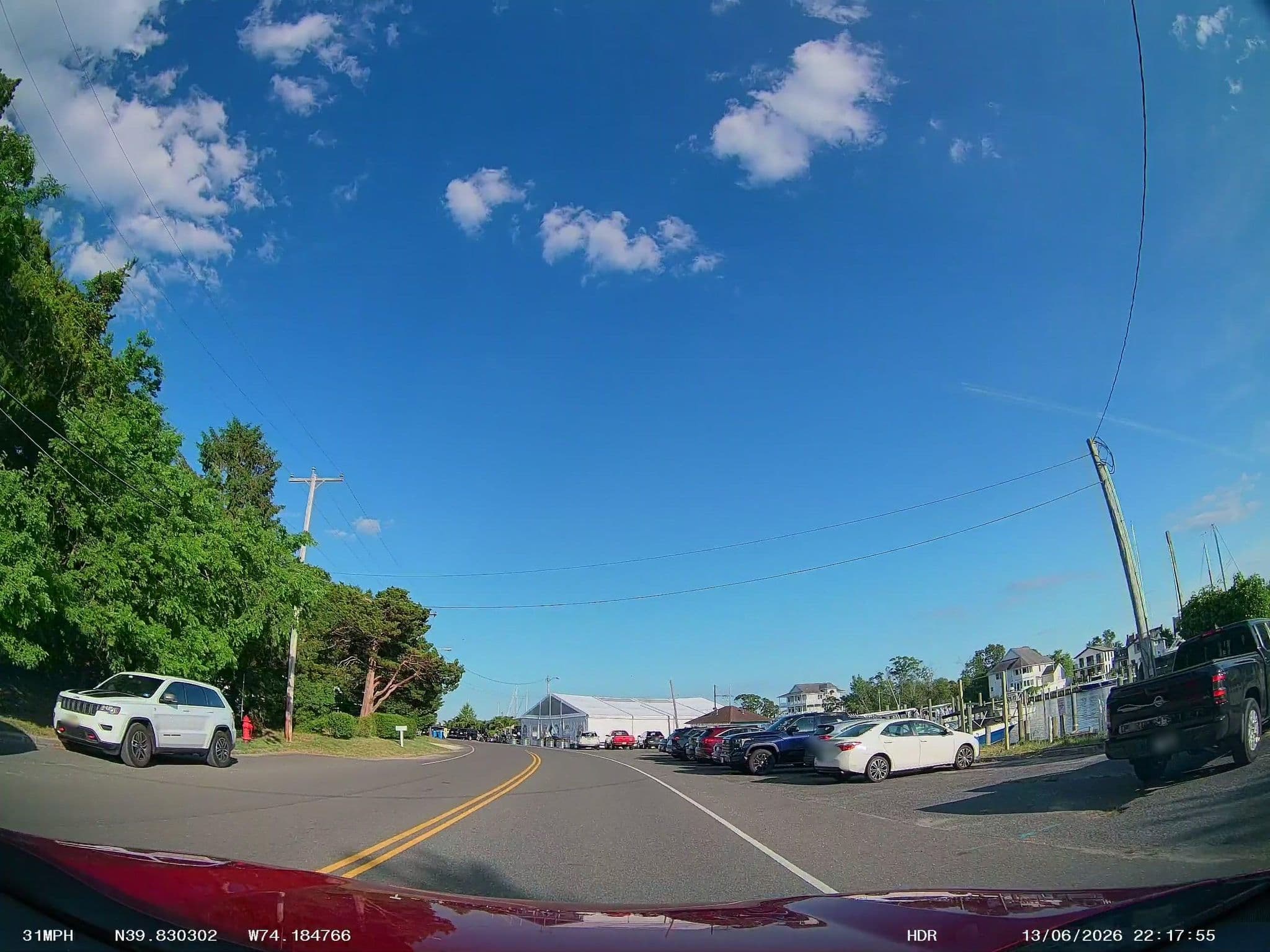 Street view near jacuzzi time at the Inn, Forked River — © DrivingRoundTown (CC BY-SA · Mapillary)