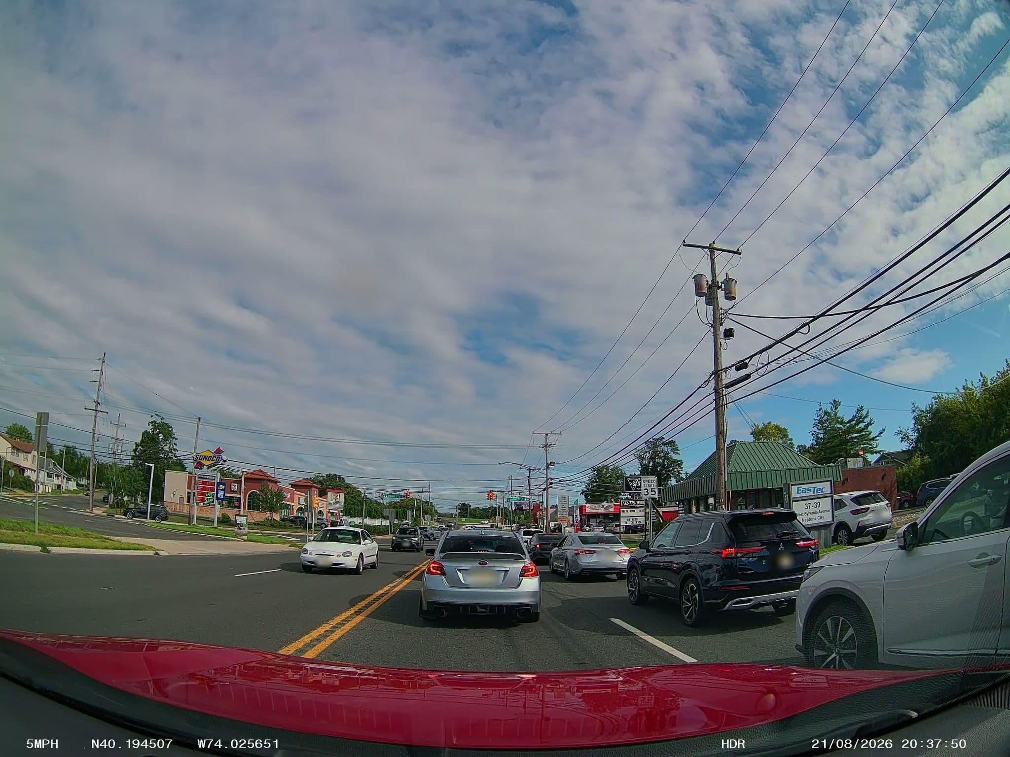 Street view near GW's Fishin' House, Neptune City — © DrivingRoundTown (CC BY-SA · Mapillary)
