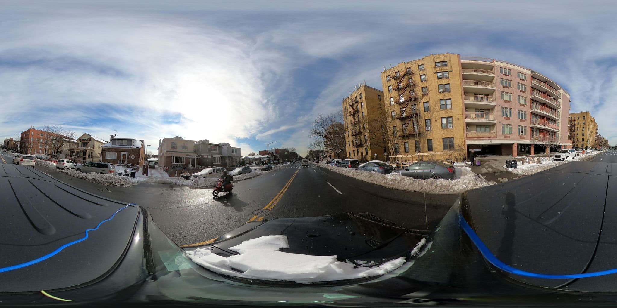 Street view near Shkolnick Motel, Bensonhurst — © MSolomonApplause (CC BY-SA · Mapillary)