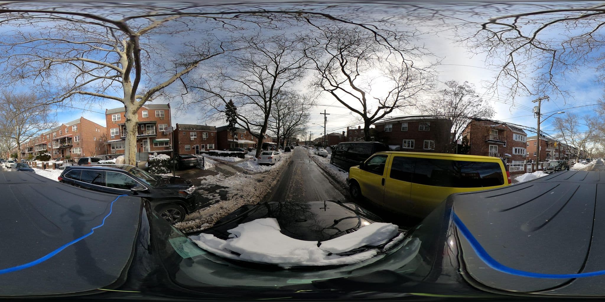Street view near Happiness Hotel, Bergen Beach — © MSolomonApplause (CC BY-SA · Mapillary)