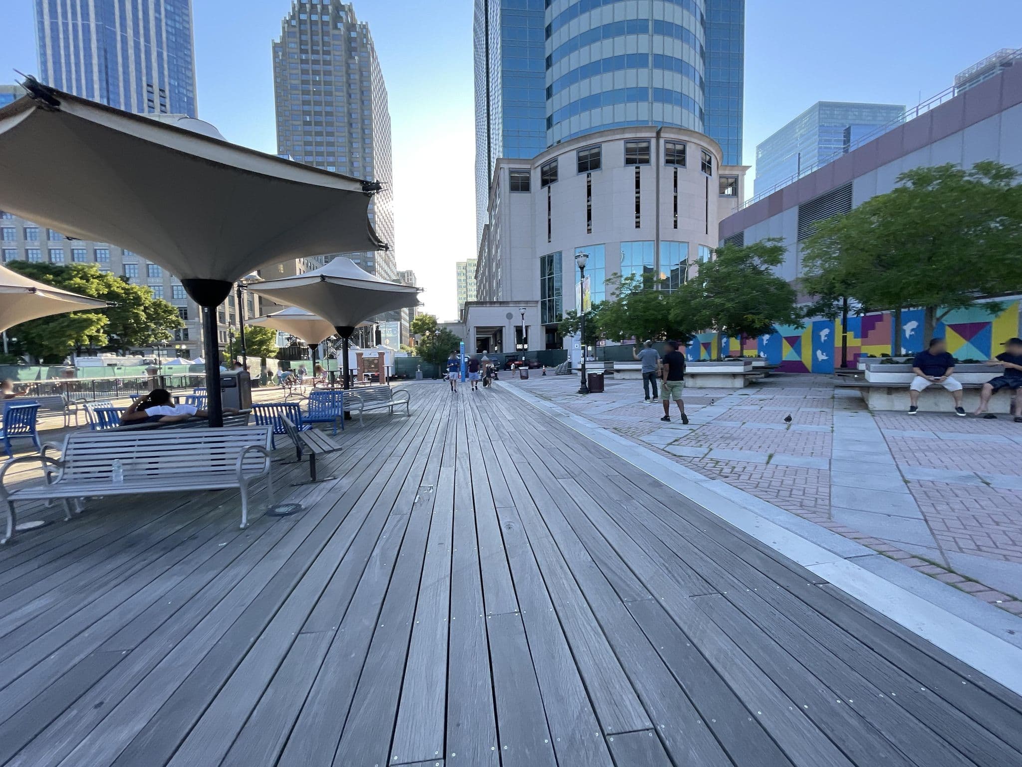 Street view near Pool, Battery Park City — © filipb (CC BY-SA · Mapillary)