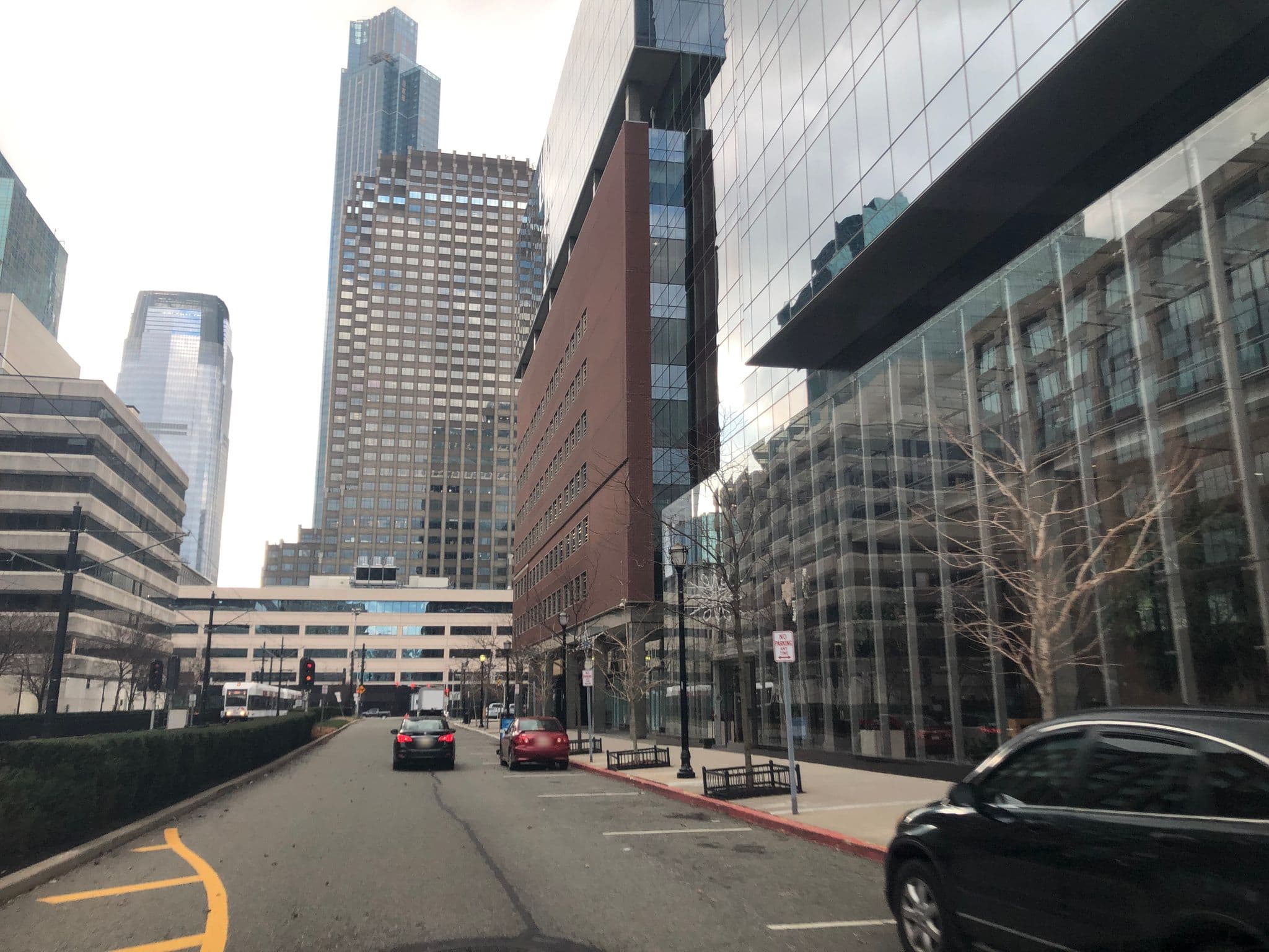 Street view near Seattle Seahawks Super Bowl Party at The Westin, Battery Park City — © nykera96 (CC BY-SA · Mapillary)