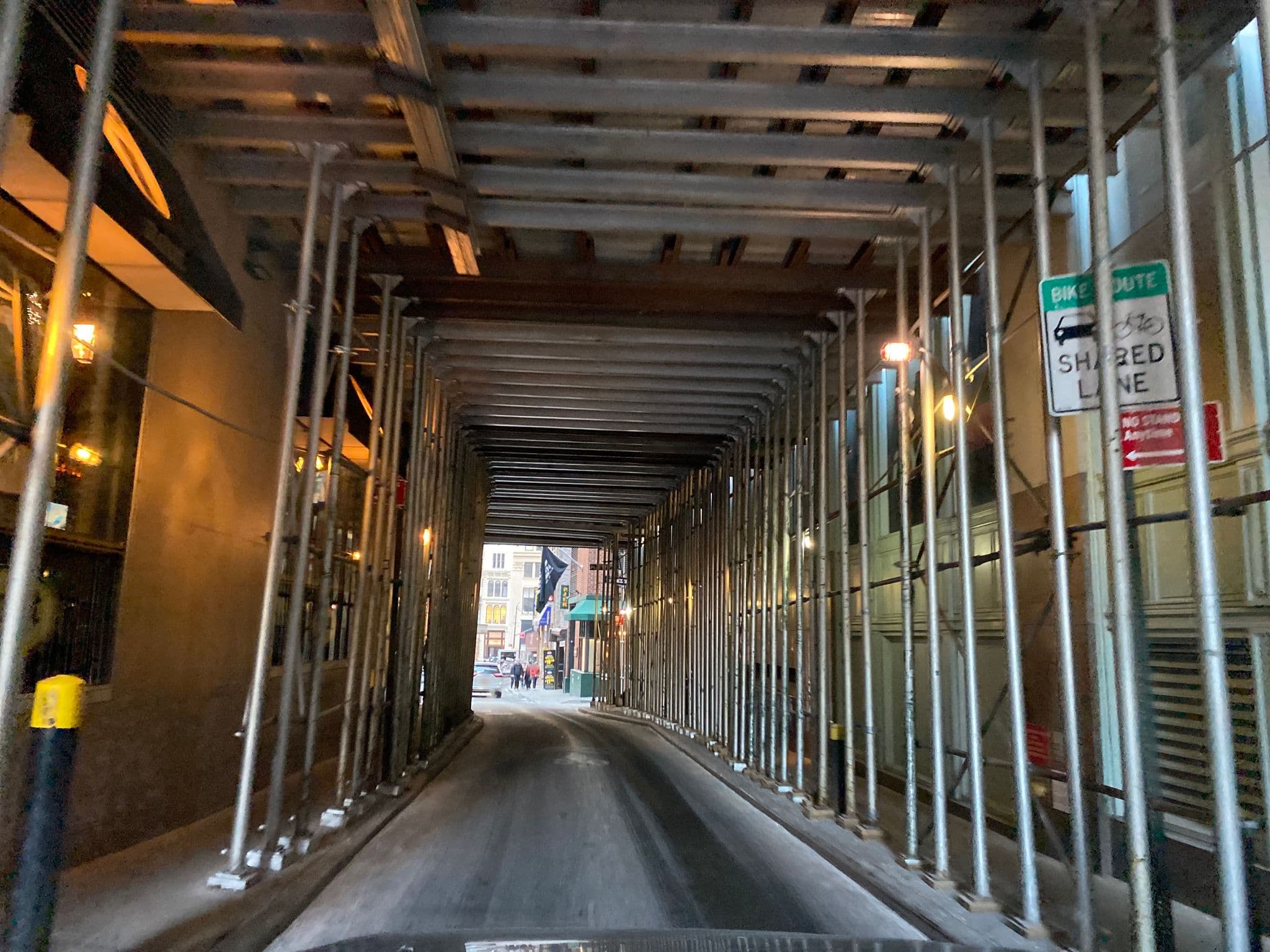 Street view near The James Hotel [FiDi], Financial District — © sashab (CC BY-SA · Mapillary)