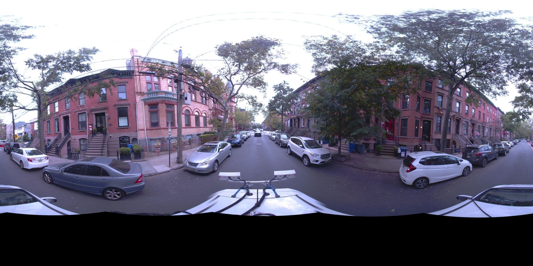 Street view near Gibson House Bed & Breakfast, Hoboken — © amidave (CC BY-SA · Mapillary)