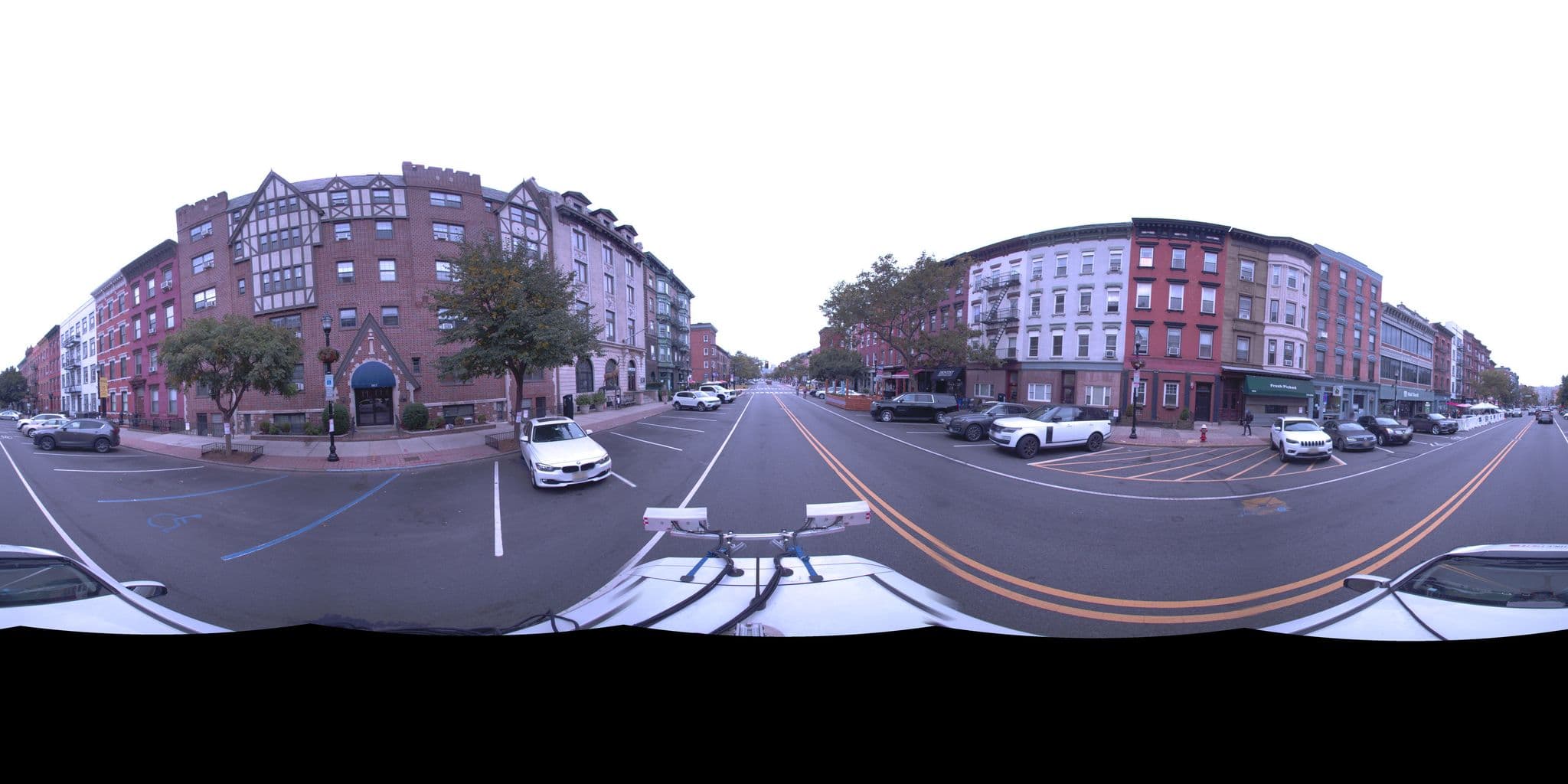 Street view near Hoboken Elks #74, Hoboken — © amidave (CC BY-SA · Mapillary)
