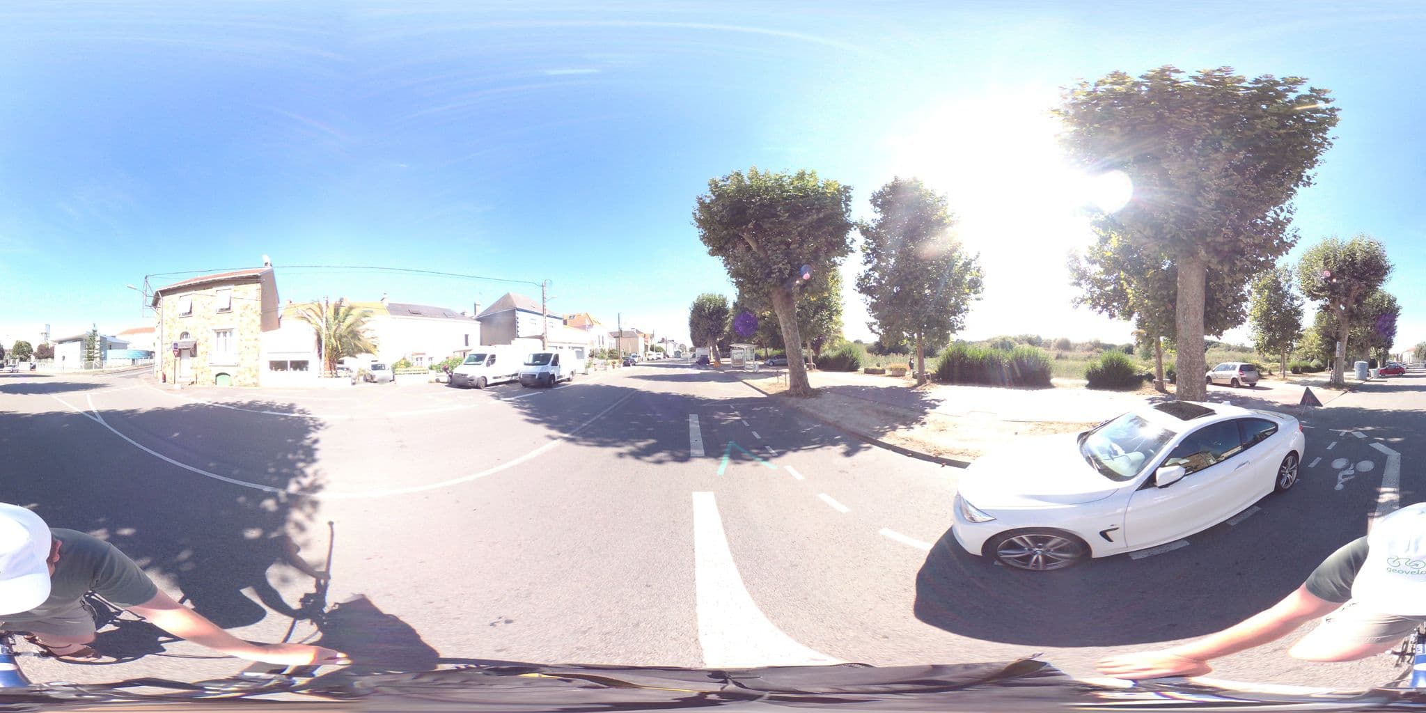 Street view near Le Breton, Indre — © geovelo (CC BY-SA · Mapillary)