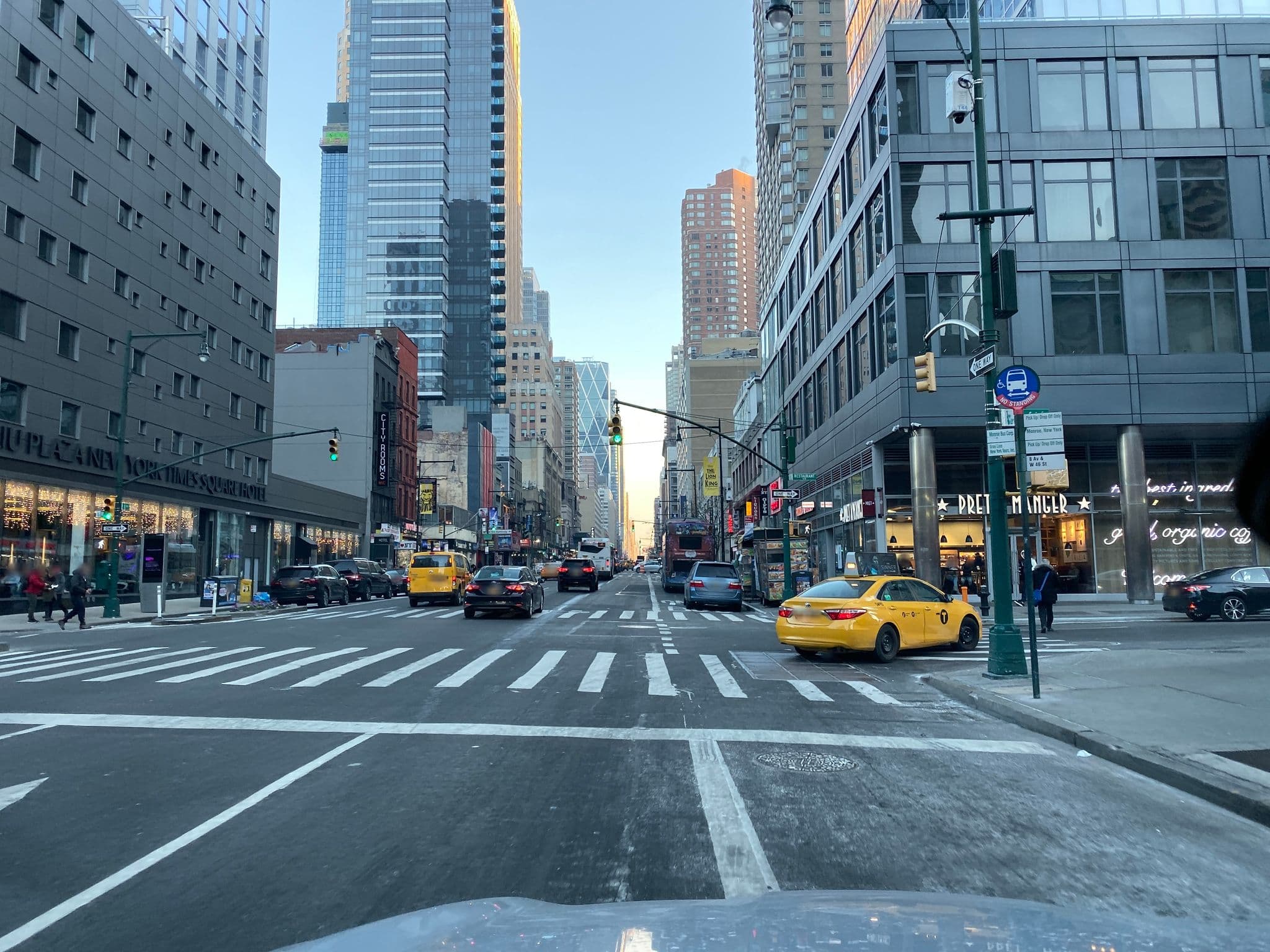 Street view near The Aladdin, Times Square — © smartmaper (CC BY-SA · Mapillary)