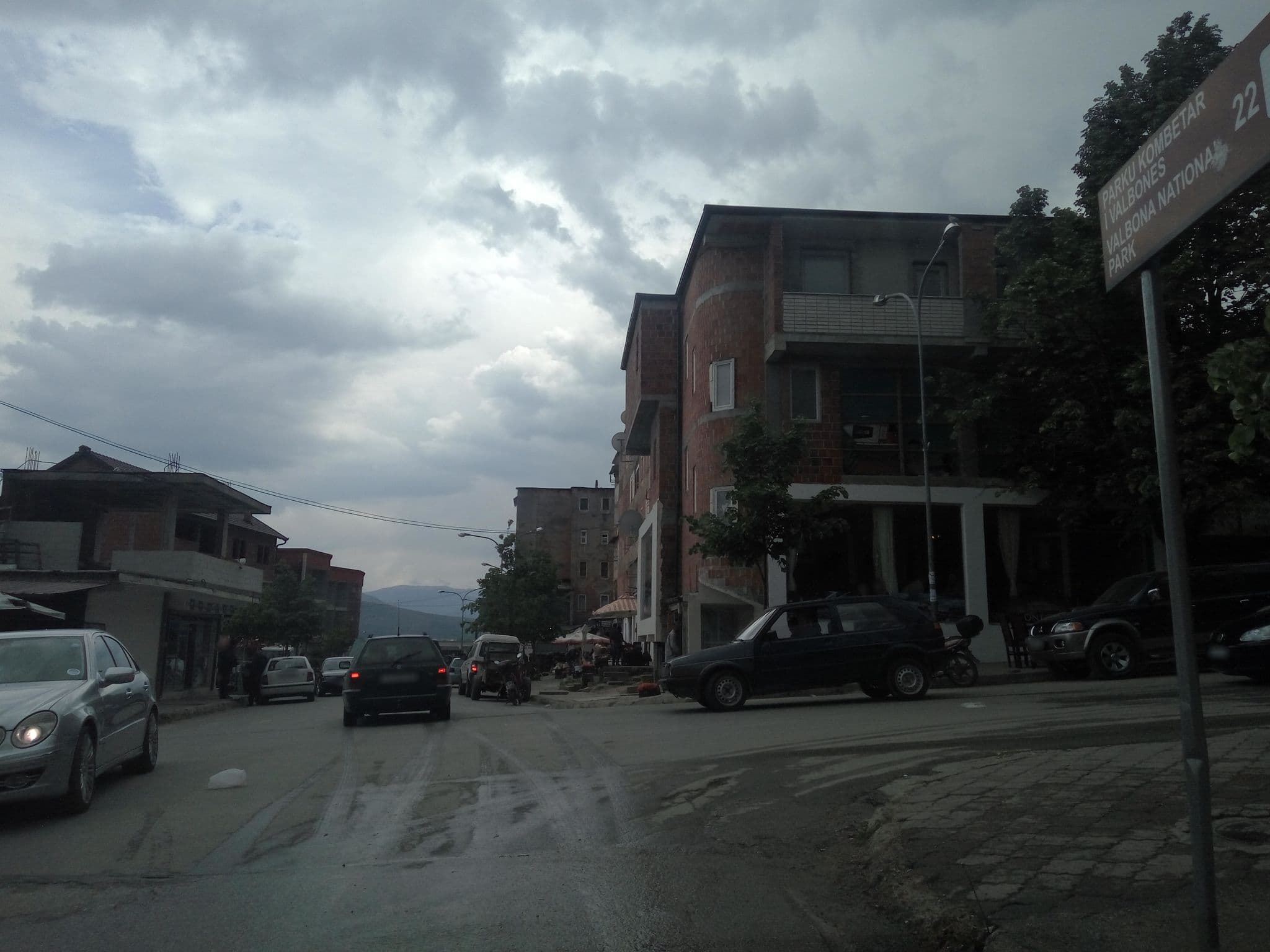 Street view near Hotel Univers, Bajram Curri