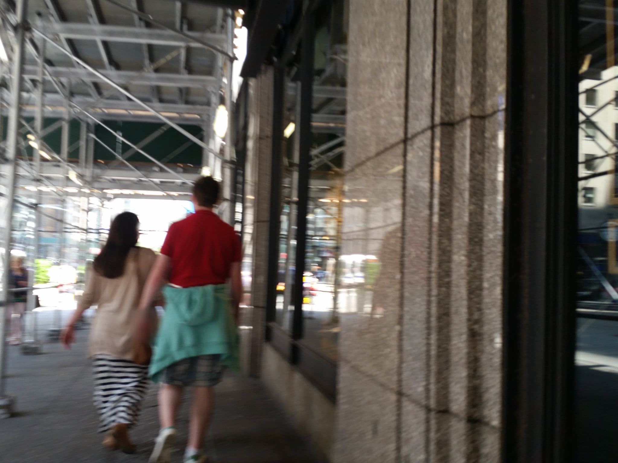 Street view near True Spec Golf – New York City, Times Square — © filipc (CC BY-SA · Mapillary)