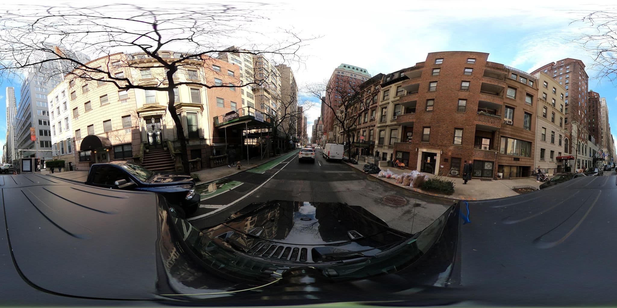 Street view near Jolly Madison Towers Hotel, Times Square — © MSolomonApplause (CC BY-SA · Mapillary)