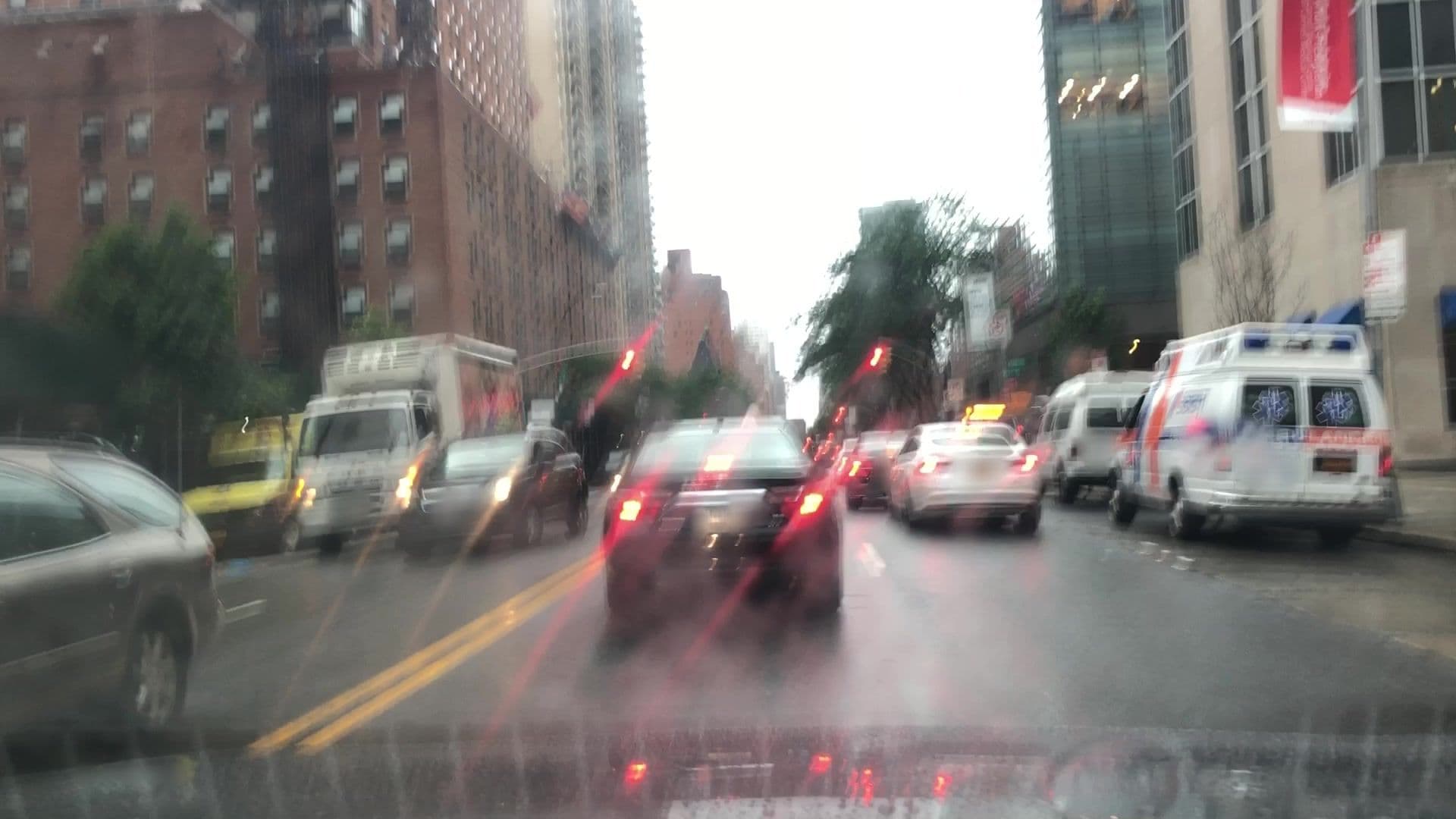 Street view near NewYork-Presbyterian Guest Facility at The Helmsley Medical Tower, Astoria — © lvl5 (CC BY-SA · Mapillary)