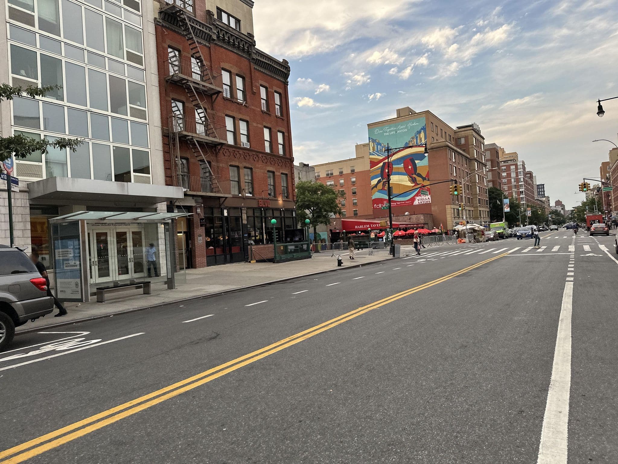 Street view near Texas Chicken & Burgers, Morningside Heights — © RobinZyx (CC BY-SA · Mapillary)