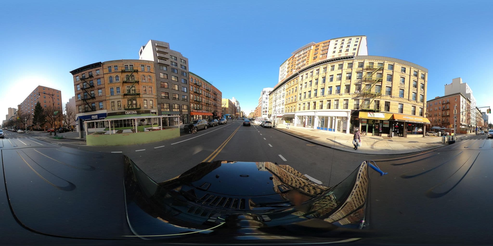 Street view near Hotel Trinh, Morningside Heights — © MSolomonApplause (CC BY-SA · Mapillary)