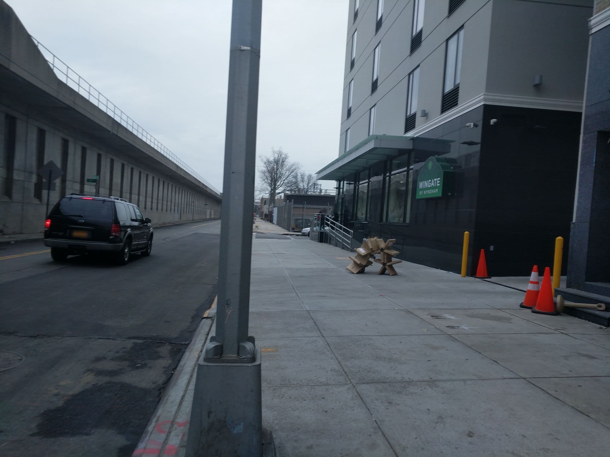 Street view near Wingate by Wyndham Jamaica/JFK Airport, Jamaica — © daalso (CC BY-SA · Mapillary)