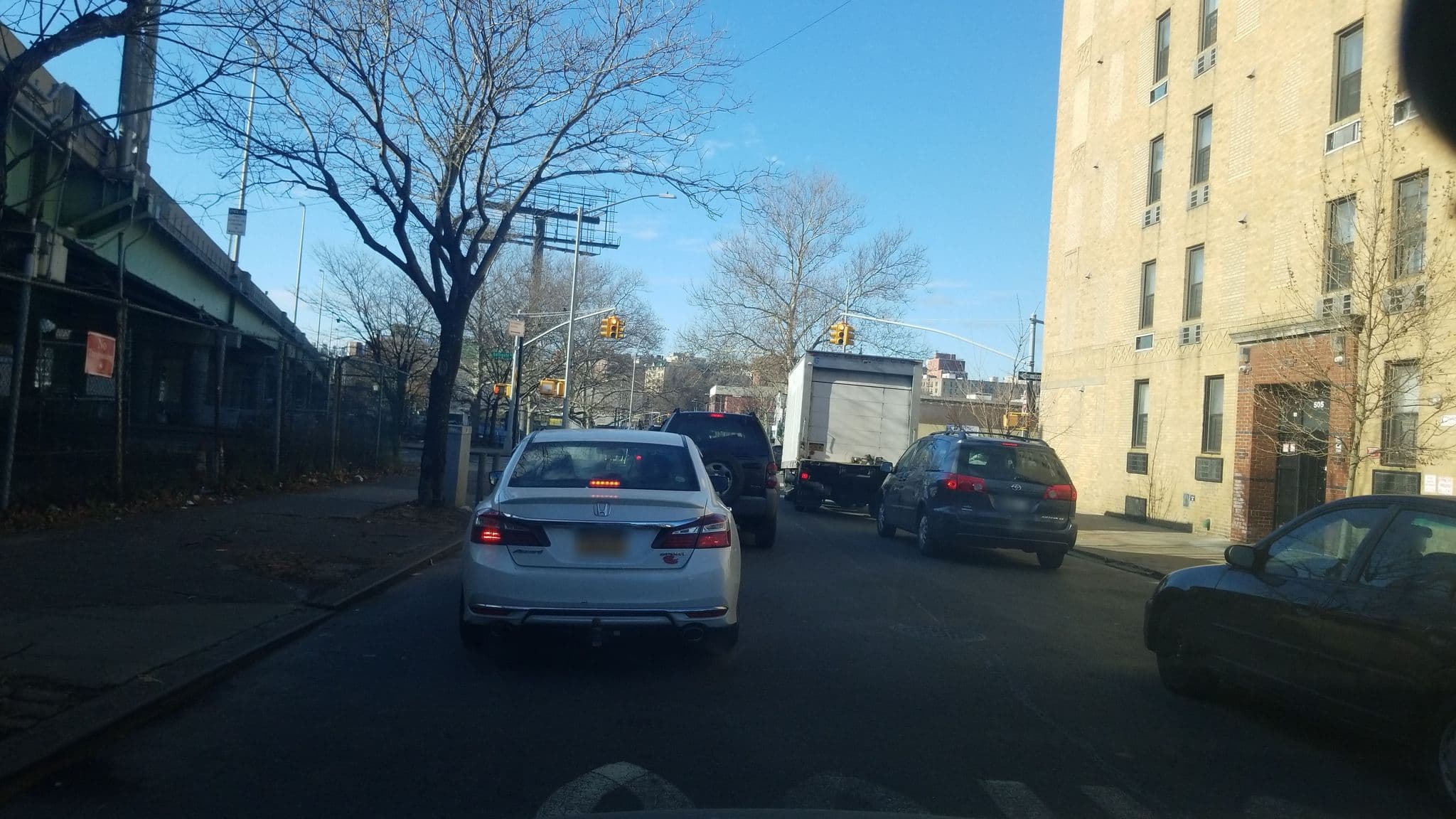 Street view near Cross Bronx Residence, East Tremont — © jdcomando7 (CC BY-SA · Mapillary)