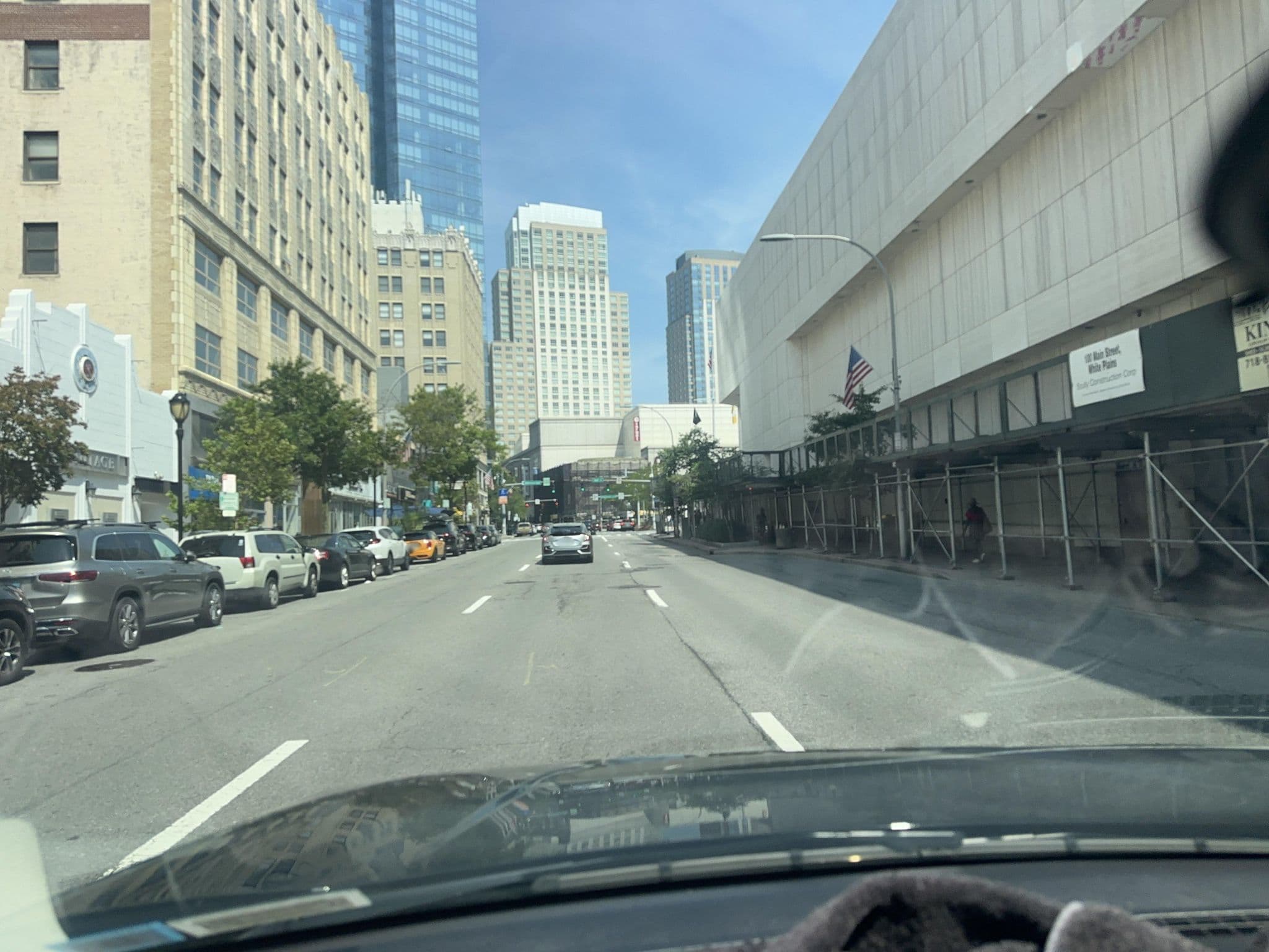 Street view near Blooming Hospitality, White Plains — © mdroads (CC BY-SA · Mapillary)