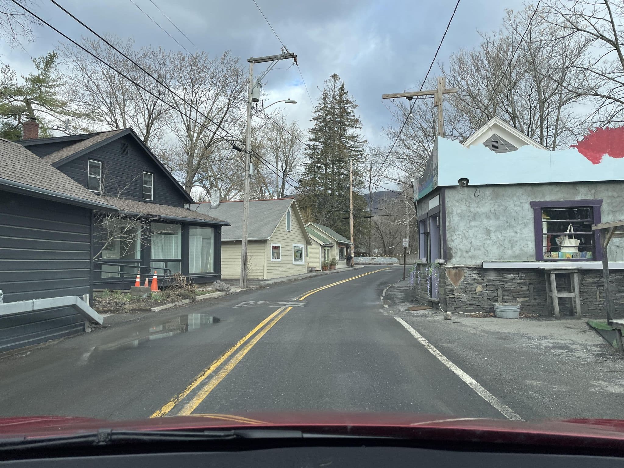 Street view near Woodstock NY Vacation Rental, Zena — © lklepner (CC BY-SA · Mapillary)