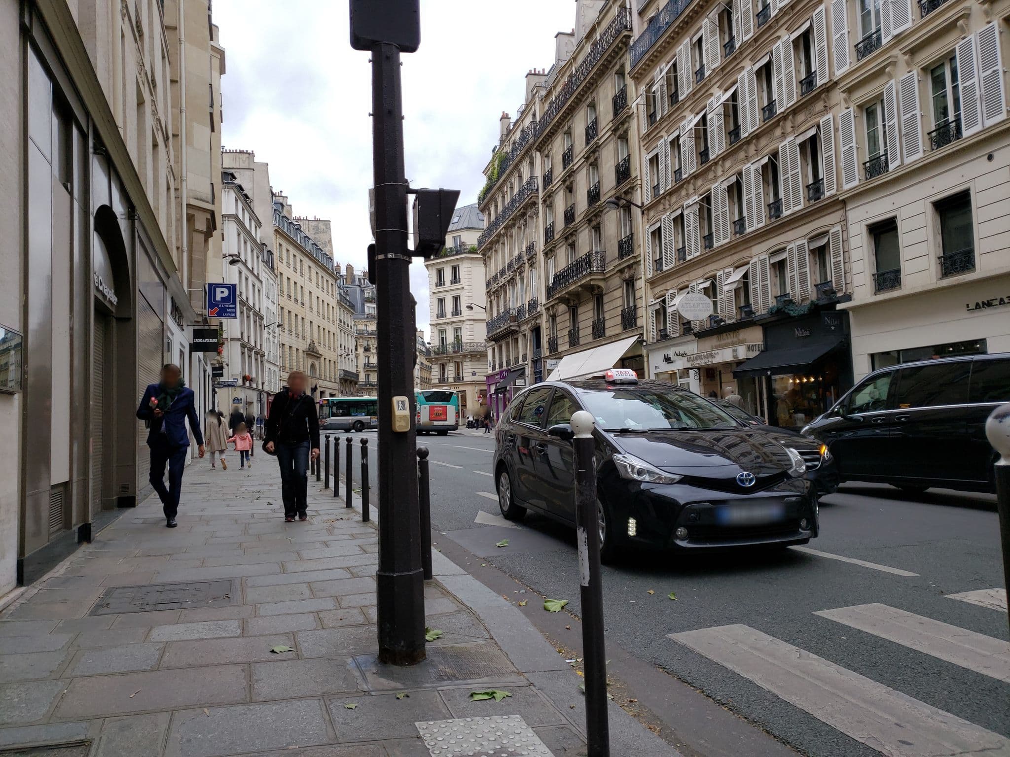 Street view near Hôtel Bonaparte, Paris 06 Luxembourg — © mapfool (CC BY-SA · Mapillary)