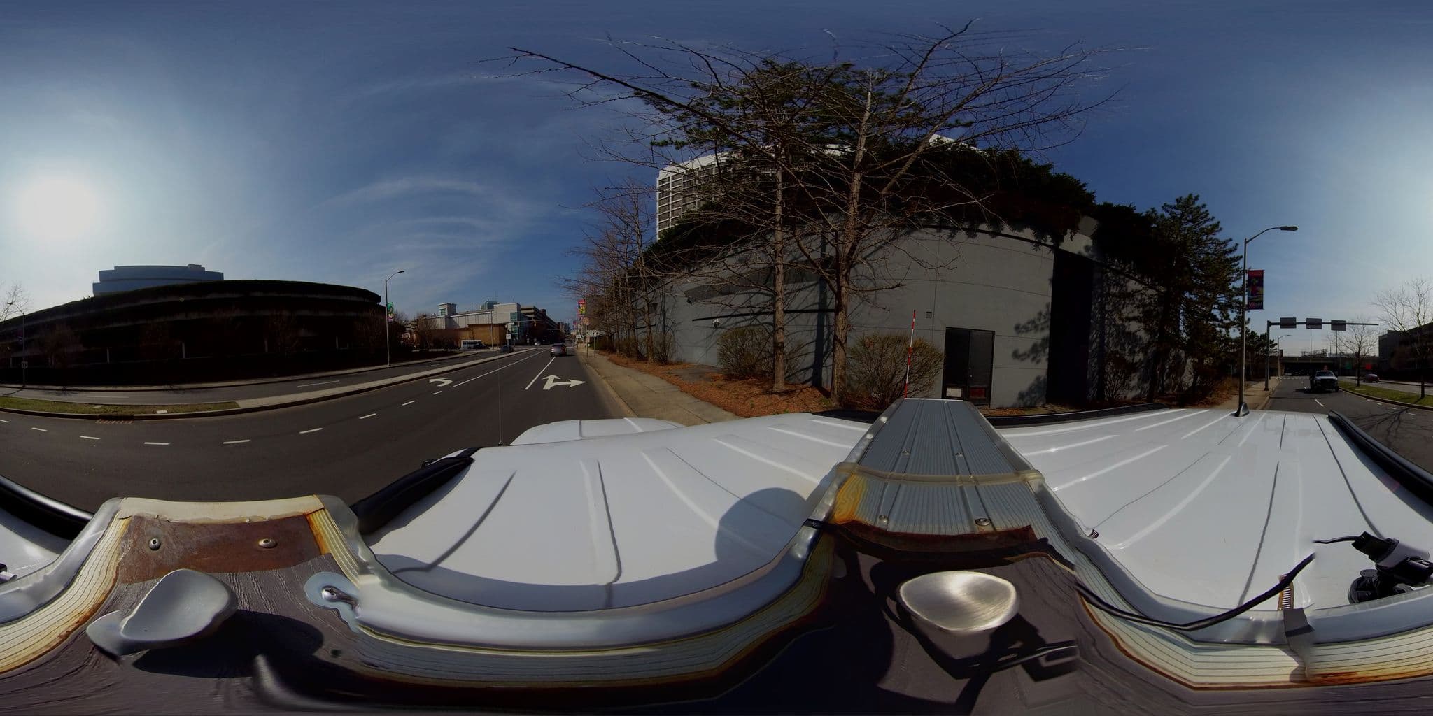Street view near Crew Lounge at Stamford Marriott, Stamford — © ctroadway360 (CC BY-SA · Mapillary)