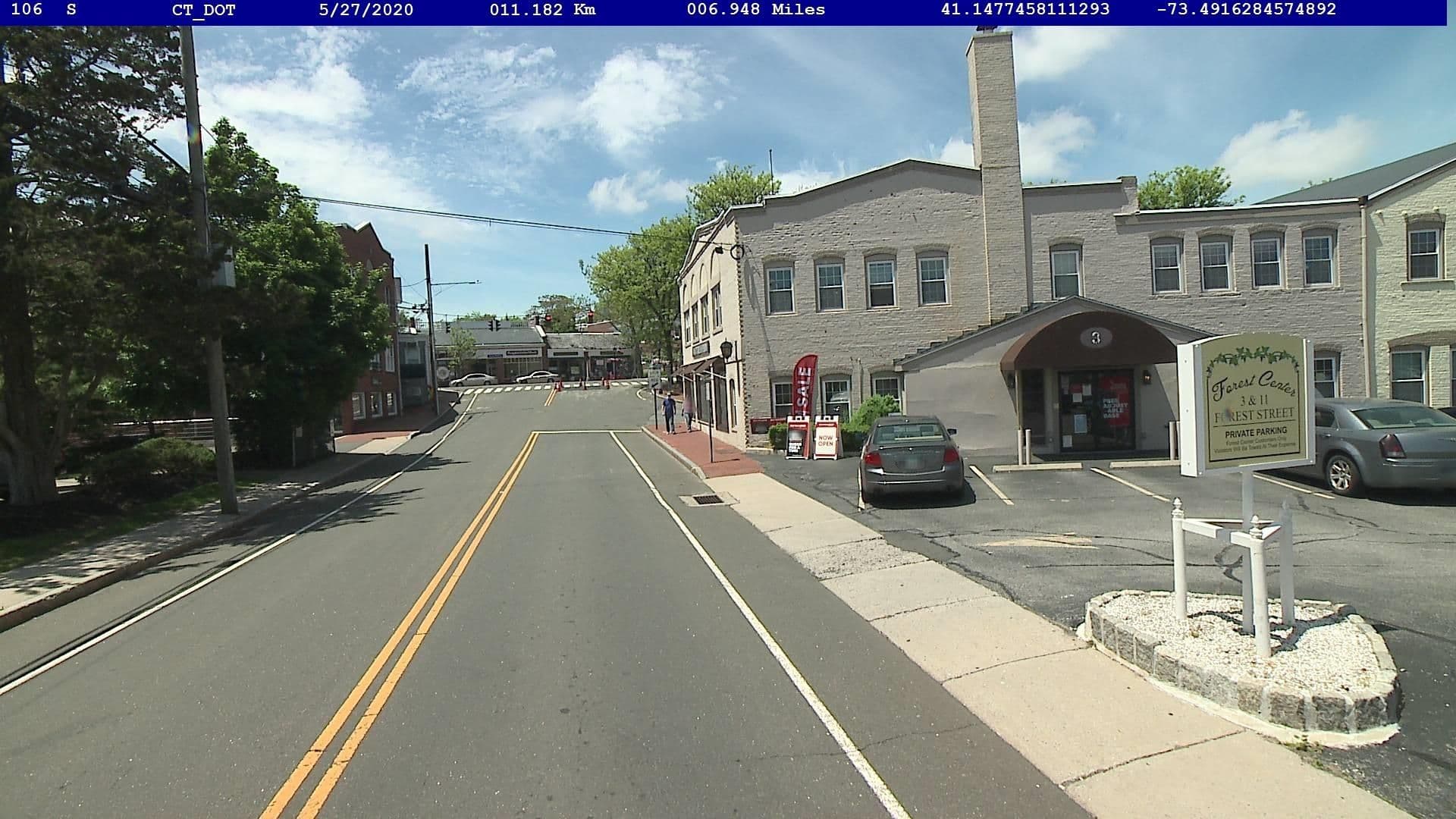 Street view near Renaissance, New Canaan — © ctphotologrow_1 (CC BY-SA · Mapillary)