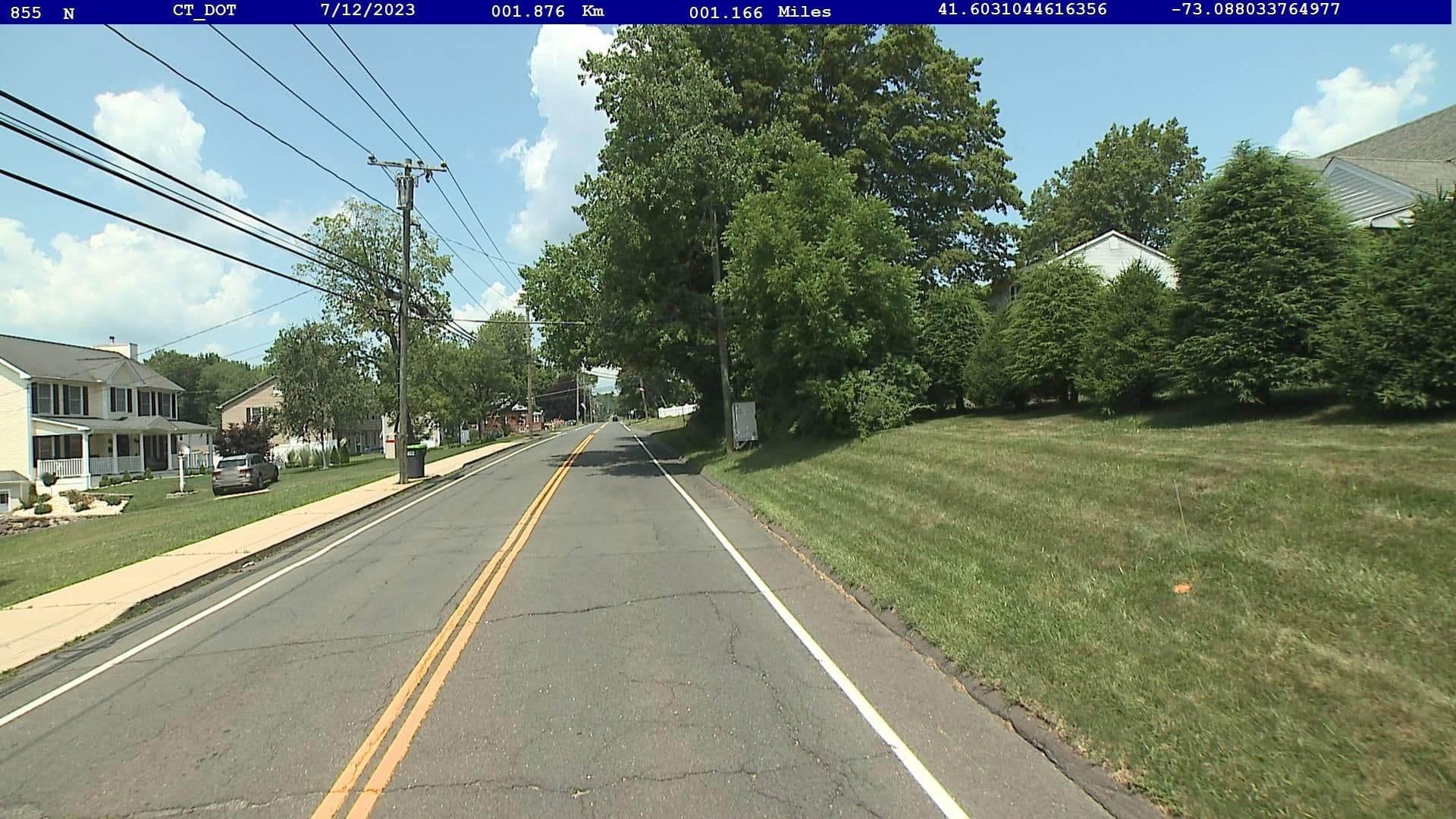 Street view near Howard Johnson, Waterbury — © ctphotologrow_1 (CC BY-SA · Mapillary)