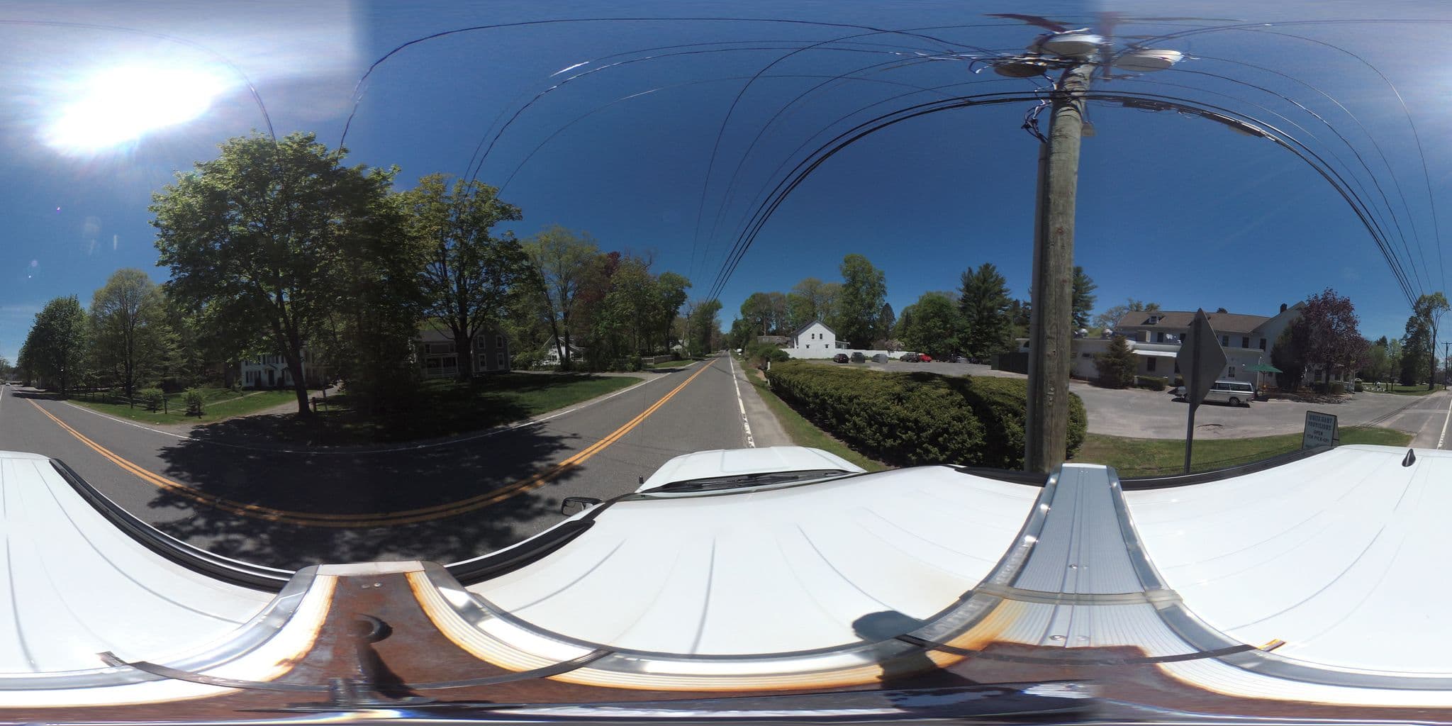 Street view near The White Hart, Pine Plains — © ctroadway360 (CC BY-SA · Mapillary)