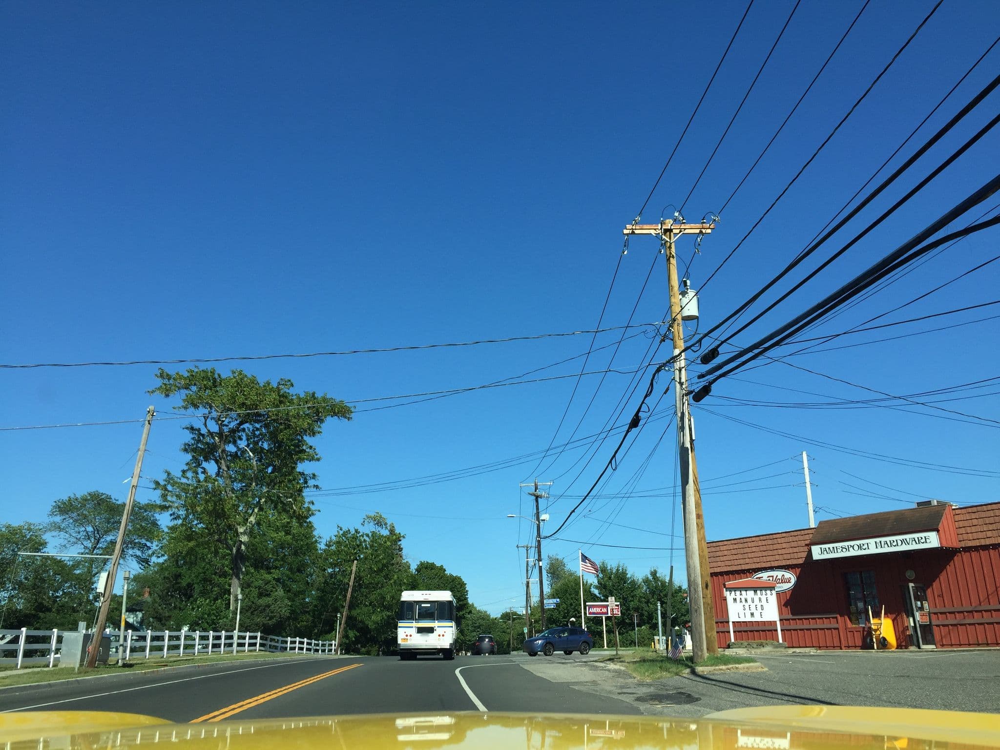 Street view near Country Inn at Jamesport, Jamesport — © richlv (CC BY-SA · Mapillary)