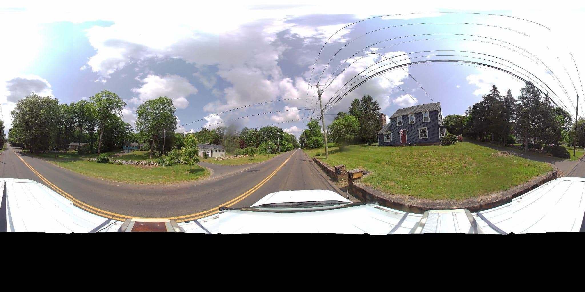 Street view near Lanny's Den, Guilford — © ctroadway360 (CC BY-SA · Mapillary)