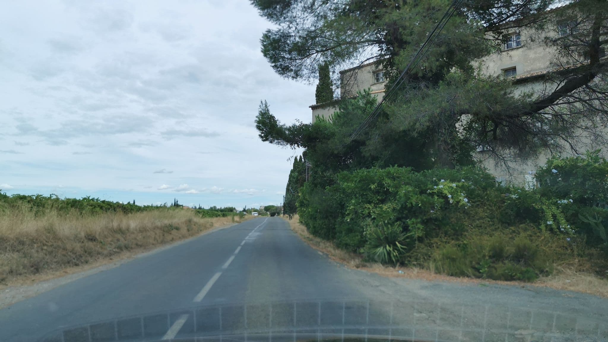 Street view near L'Herbe Sainte, Argeliers — © percherie (CC BY-SA · Mapillary)