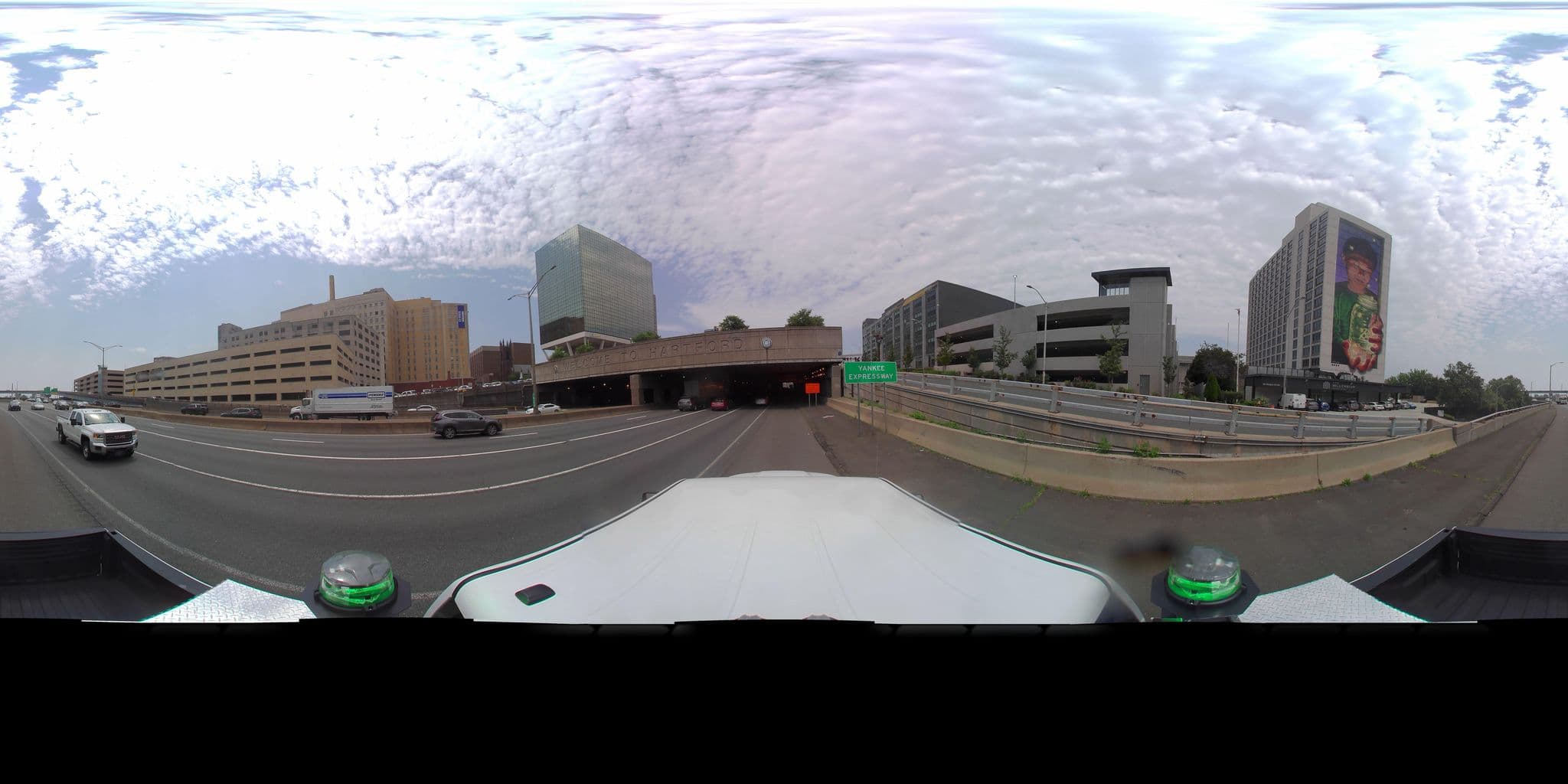 Street view near Radisson Hotel Hartford, Hartford — © ctroadway360 (CC BY-SA · Mapillary)