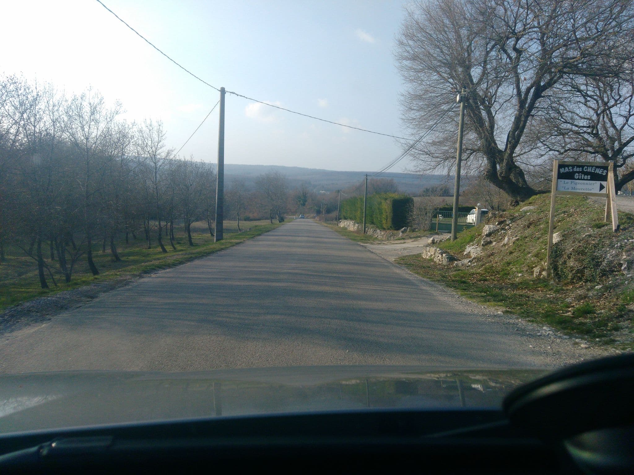 Street view near Mas des Chênes, Allan — © hedaide (CC BY-SA · Mapillary)