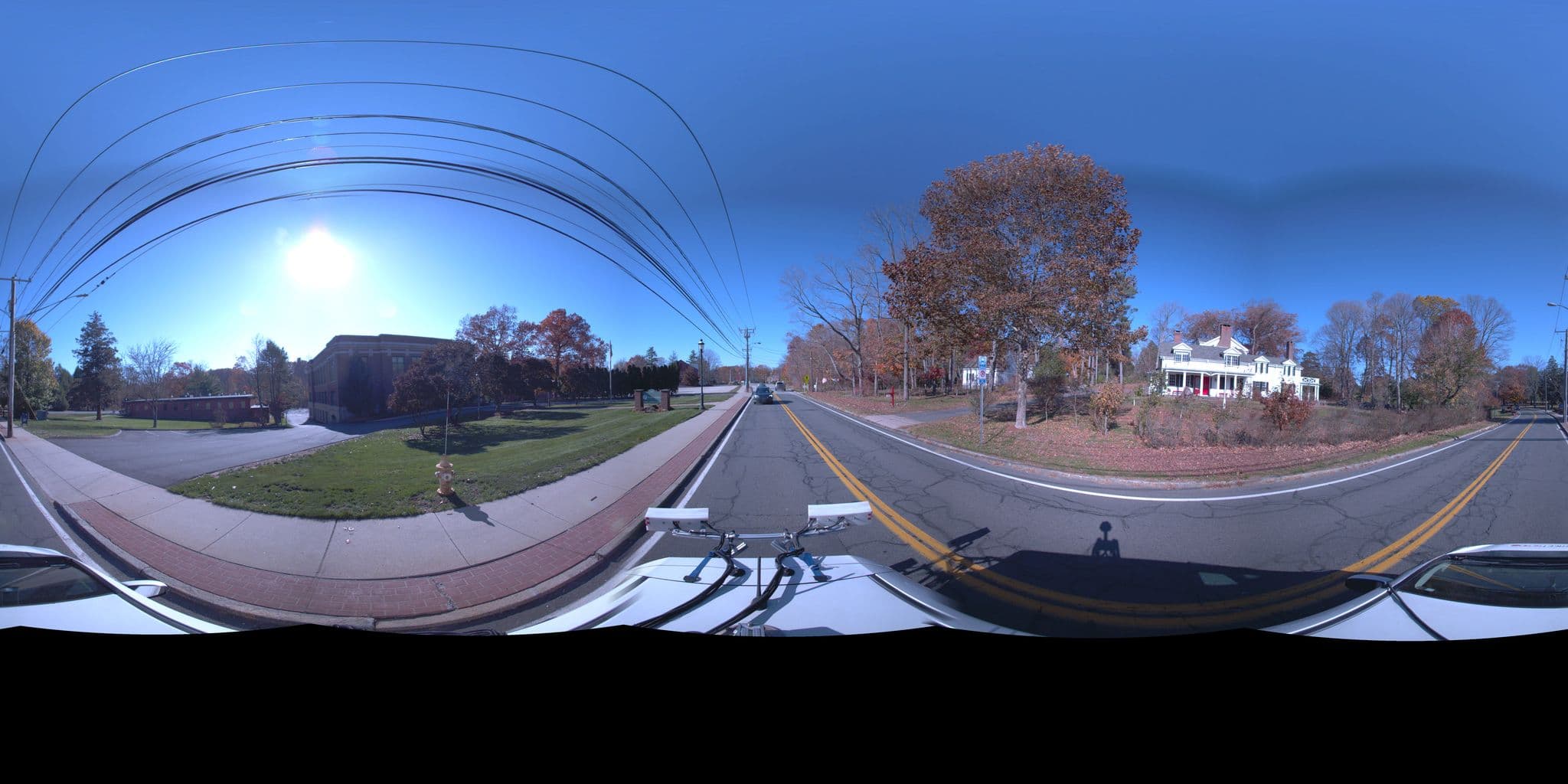 Street view near The Mansion Inn Bed and Breakfast, East Hartford — © msingh (CC BY-SA · Mapillary)