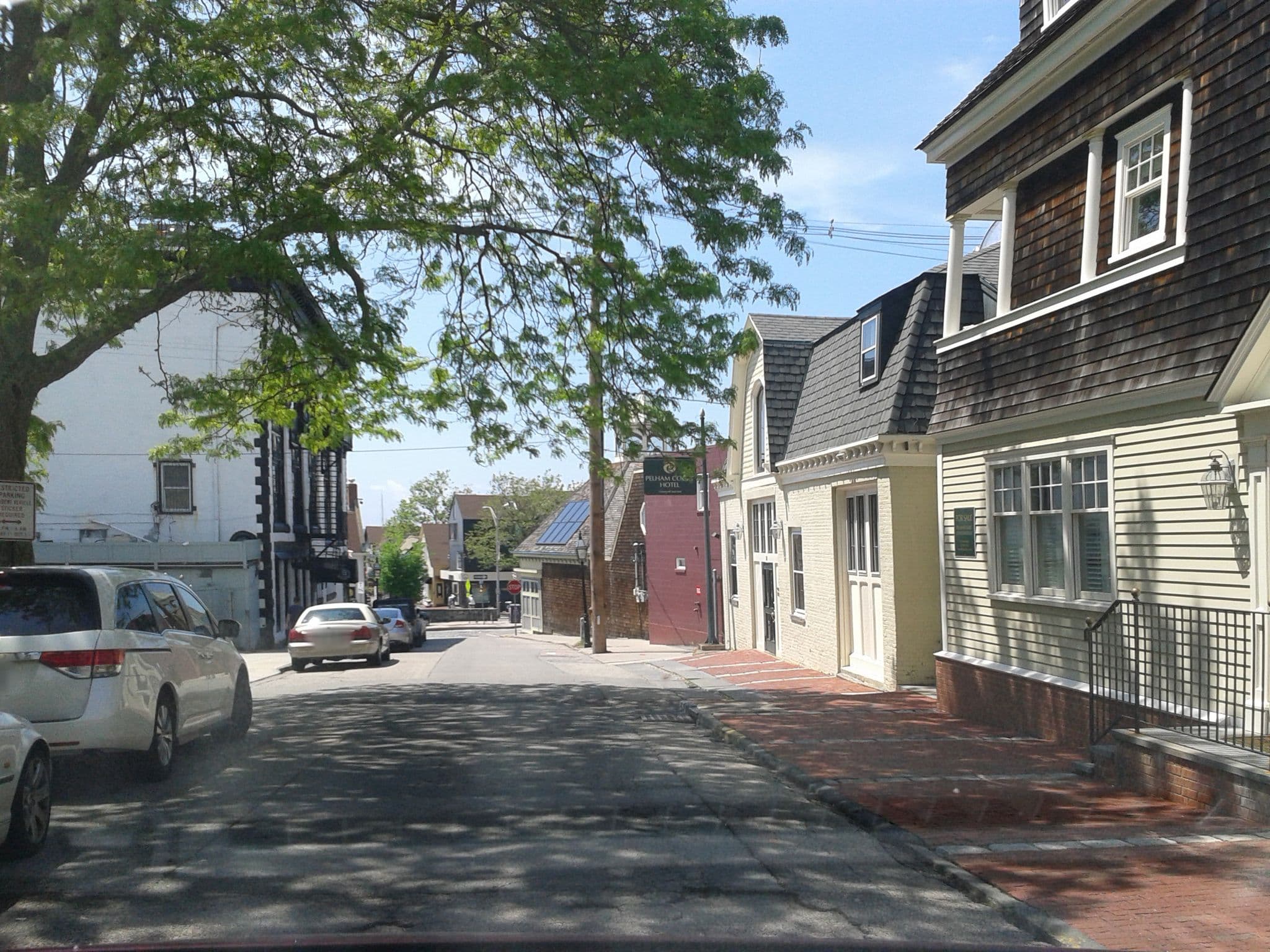 Street view near The Black Duck Inn, Newport — © thetornado76 (CC BY-SA · Mapillary)
