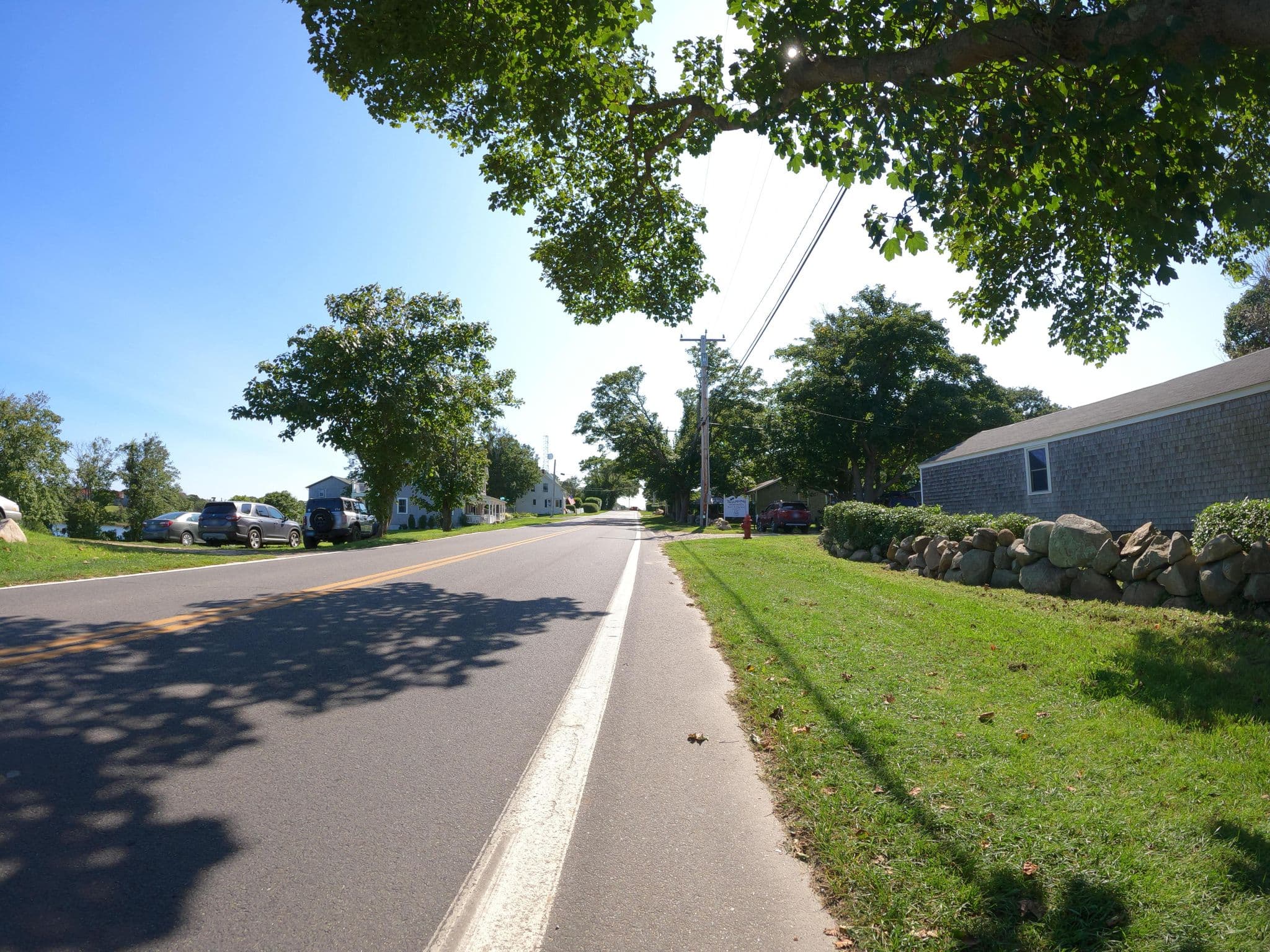 Street view near Twin Maples, New Shoreham — © roadgeek_md99 (CC BY-SA · Mapillary)