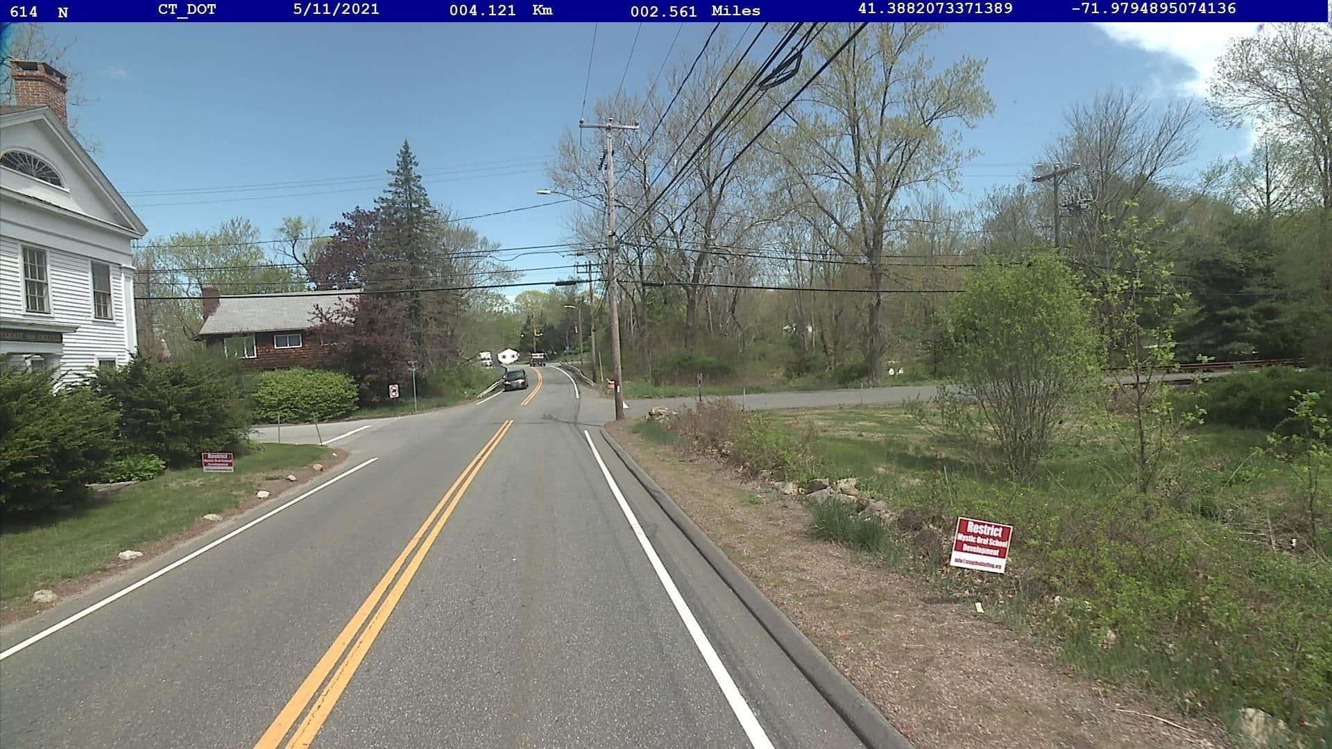 Street view near Pequot Bed & Breakfast, Old Mystic — © ctphotologrow_1 (CC BY-SA · Mapillary)
