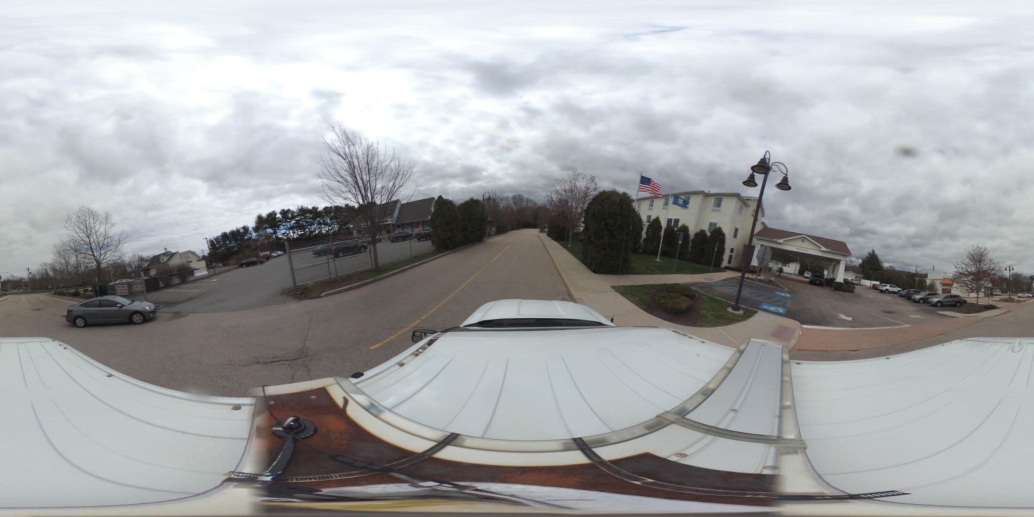 Street view near Hampton Inn & Suites, Old Mystic — © ctroadway360 (CC BY-SA · Mapillary)