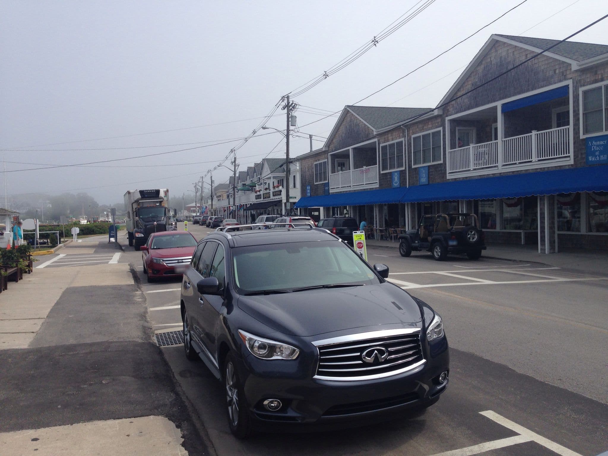 Street view near Watch Hill Beach, Pawcatuck — © mike (CC BY-SA · Mapillary)